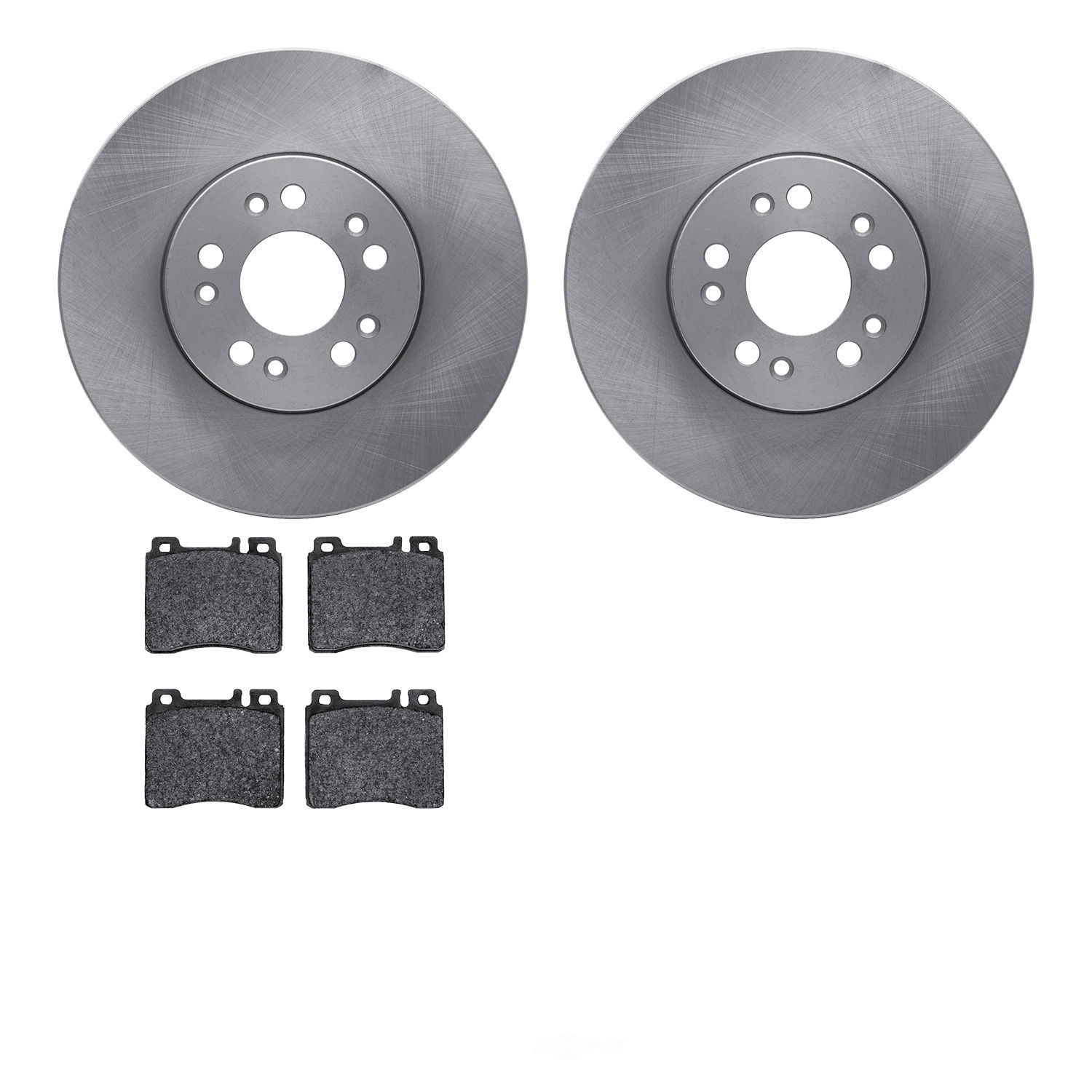 Dynamic Friction Company 6502-63218 DFC Brake Rotor with 5000 Advanced Brake Pads