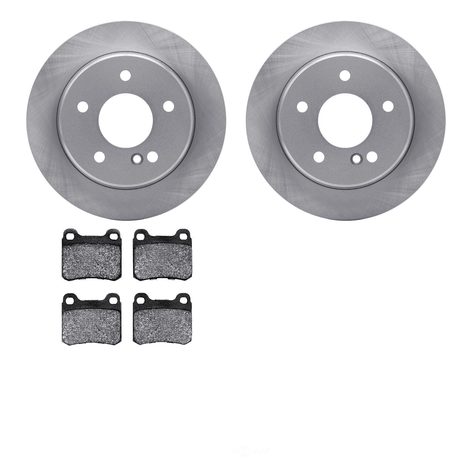 Dynamic Friction Company 6502-63230 DFC Brake Rotor with 5000 Advanced Brake Pads