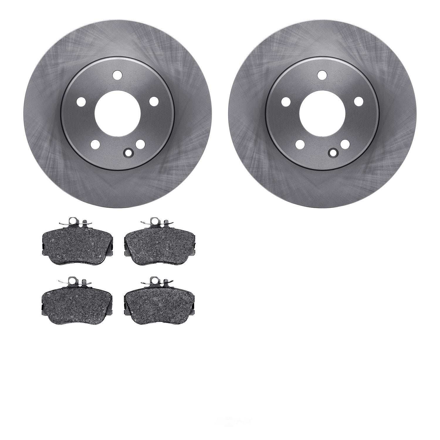 Dynamic Friction Company 6502-63264 DFC Brake Rotor with 5000 Advanced Brake Pads