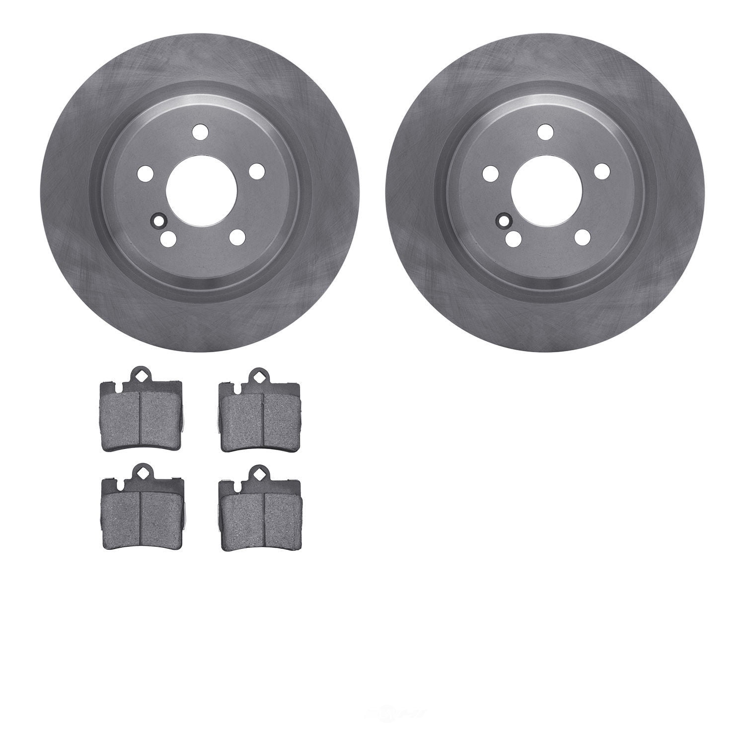 Dynamic Friction Company 6502-63279 DFC Brake Rotor with 5000 Advanced Brake Pads