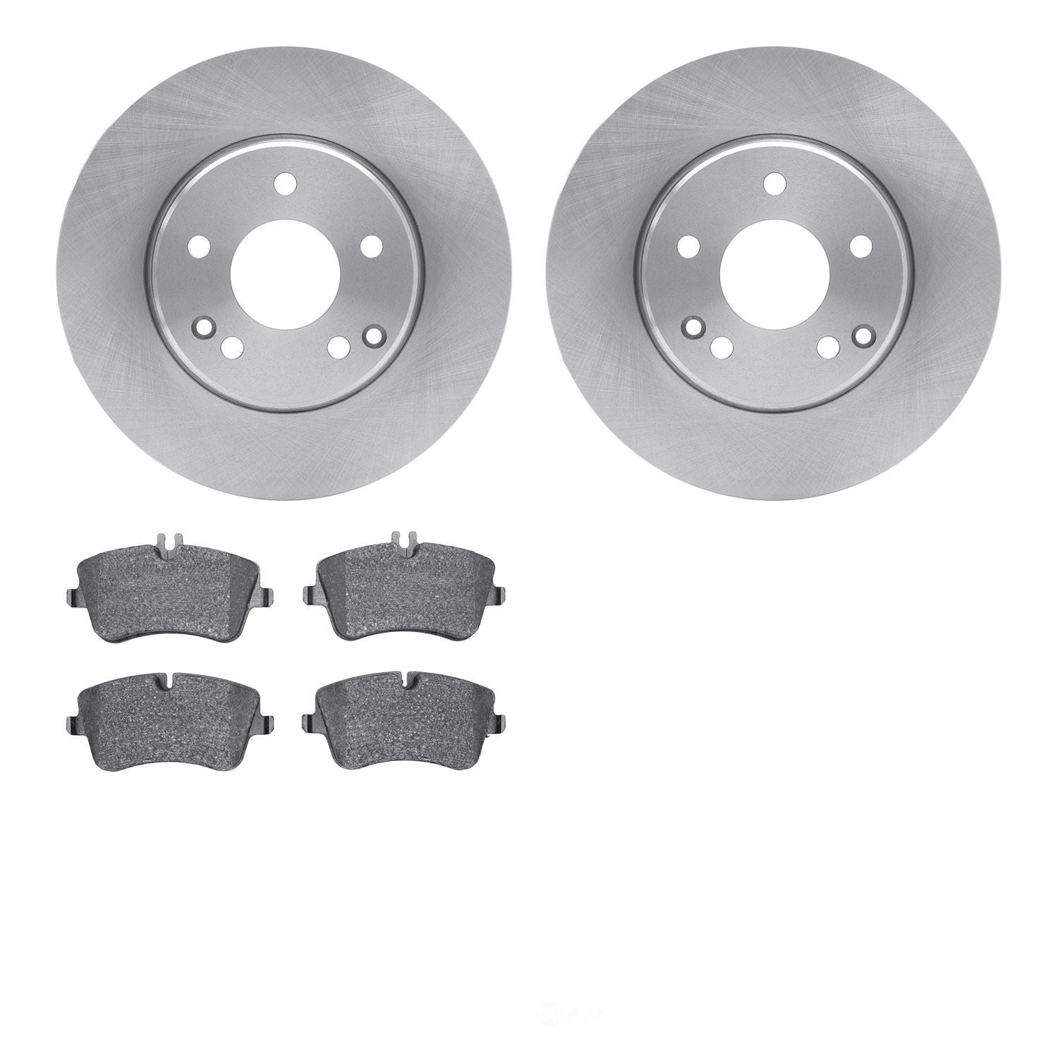 Dynamic Friction Company 6502-63296 DFC Brake Rotor with 5000 Advanced Brake Pads