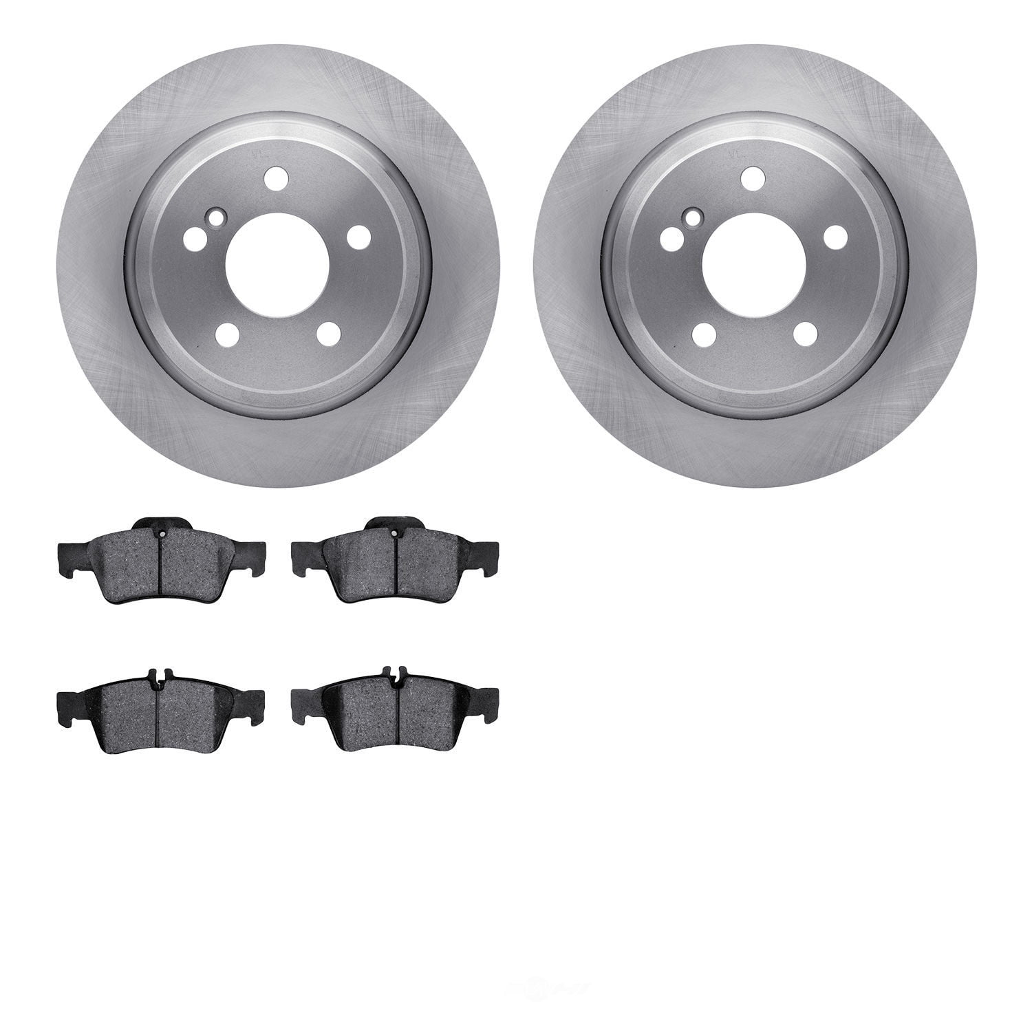 Dynamic Friction Company 6502-63338 DFC Brake Rotor with 5000 Advanced Brake Pads