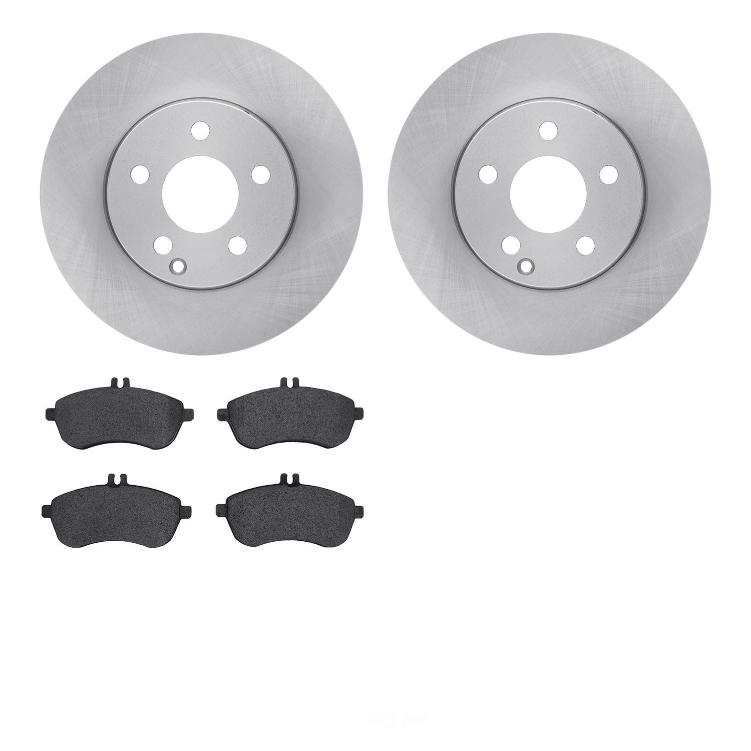 Dynamic Friction Company 6502-63379 DFC Brake Rotor with 5000 Advanced Brake Pads
