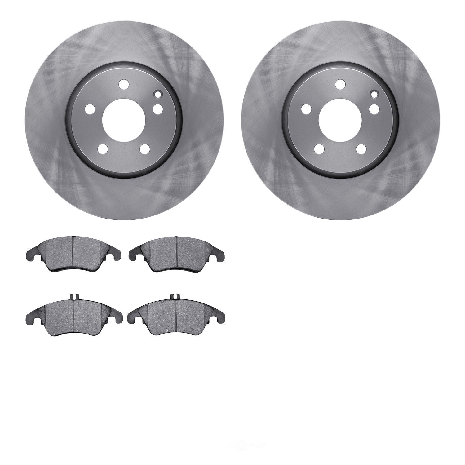 Dynamic Friction Company 6502-63382 DFC Brake Rotor with 5000 Advanced Brake Pads