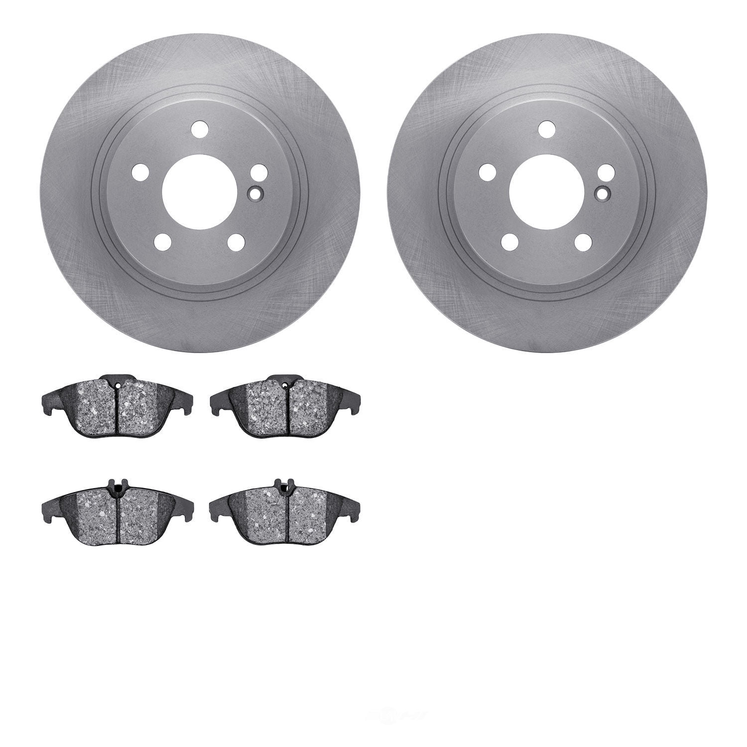 Dynamic Friction Company 6502-63386 DFC Brake Rotor with 5000 Advanced Brake Pads