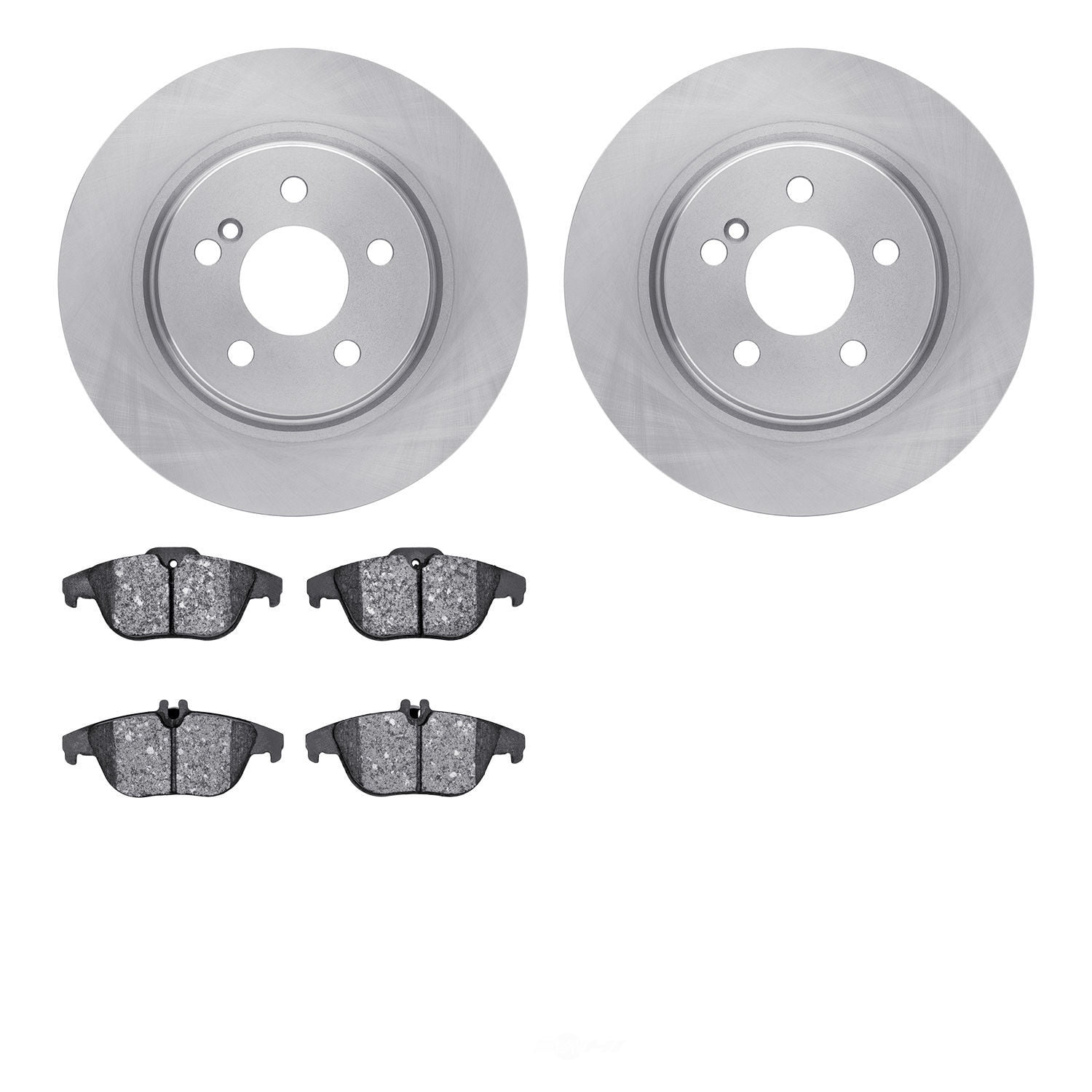 Dynamic Friction Company 6502-63399 DFC Brake Rotor with 5000 Advanced Brake Pads