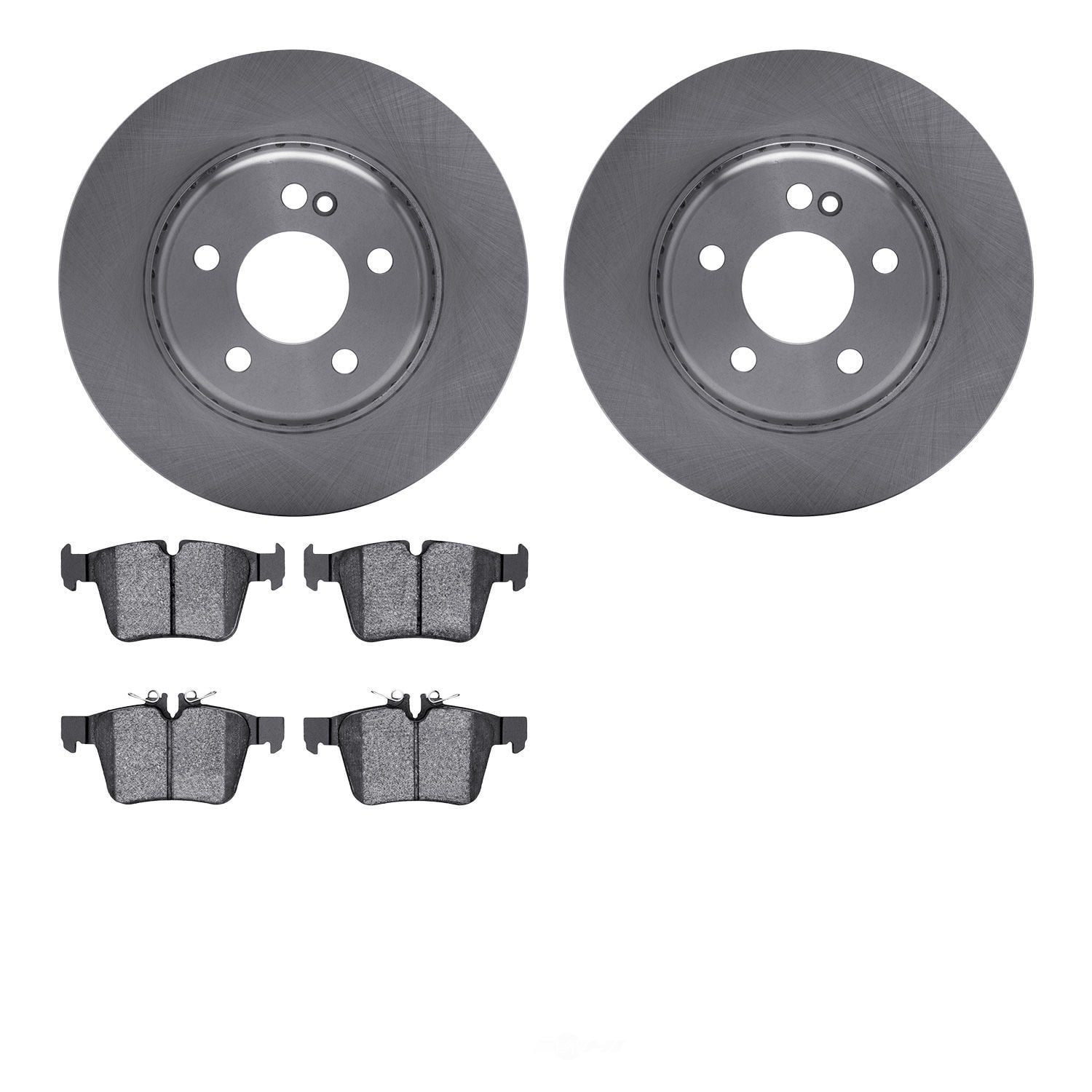 Dynamic Friction Company 6502-63442 DFC Brake Rotor with 5000 Advanced Brake Pads