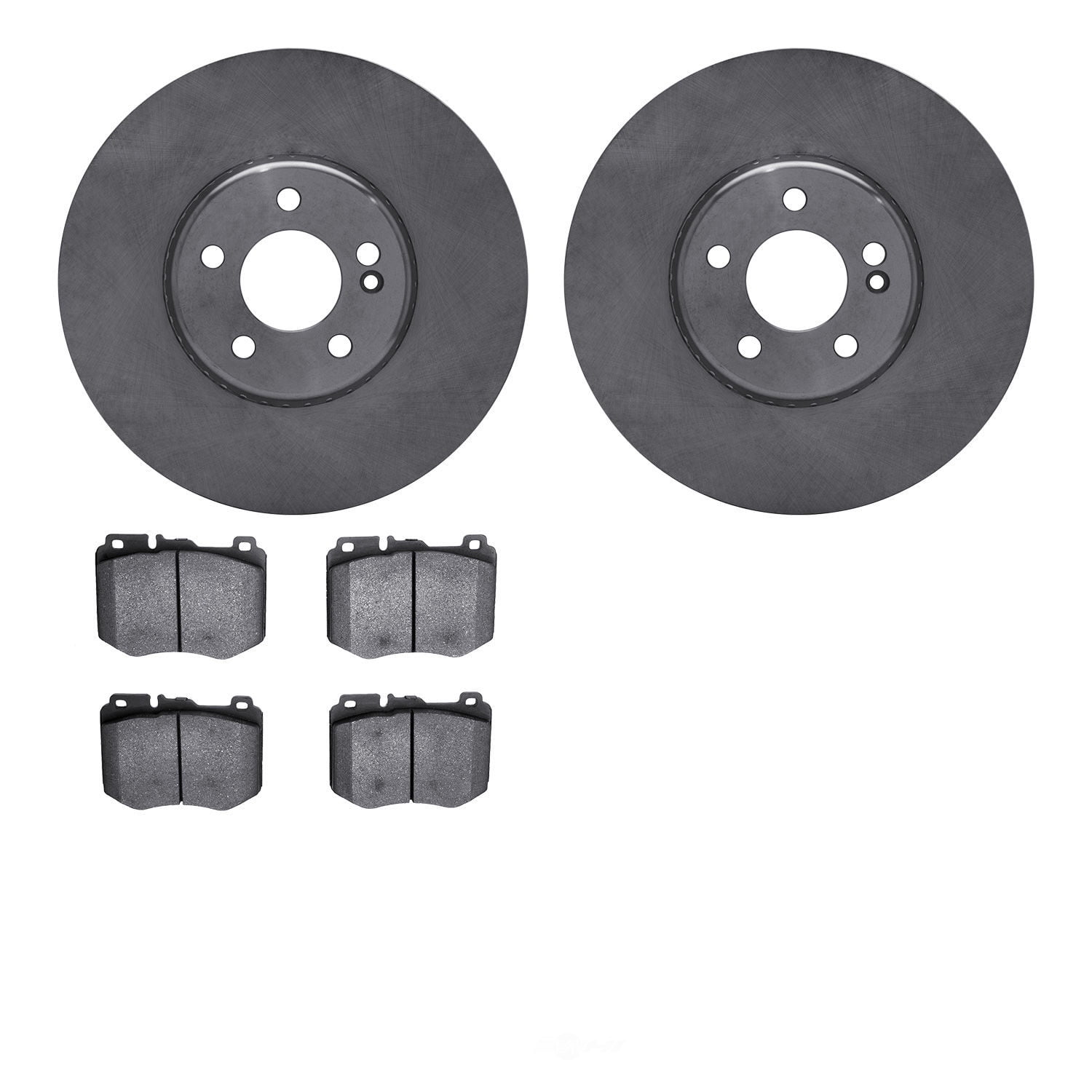 Dynamic Friction Company 6502-63451 DFC Brake Rotor with 5000 Advanced Brake Pads