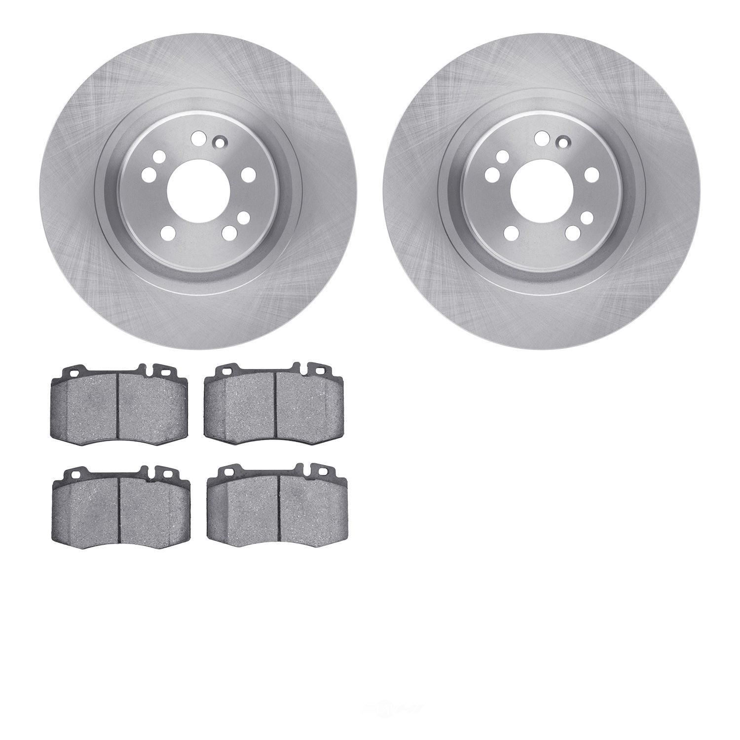 Dynamic Friction Company 6502-63464 DFC Brake Rotor with 5000 Advanced Brake Pads