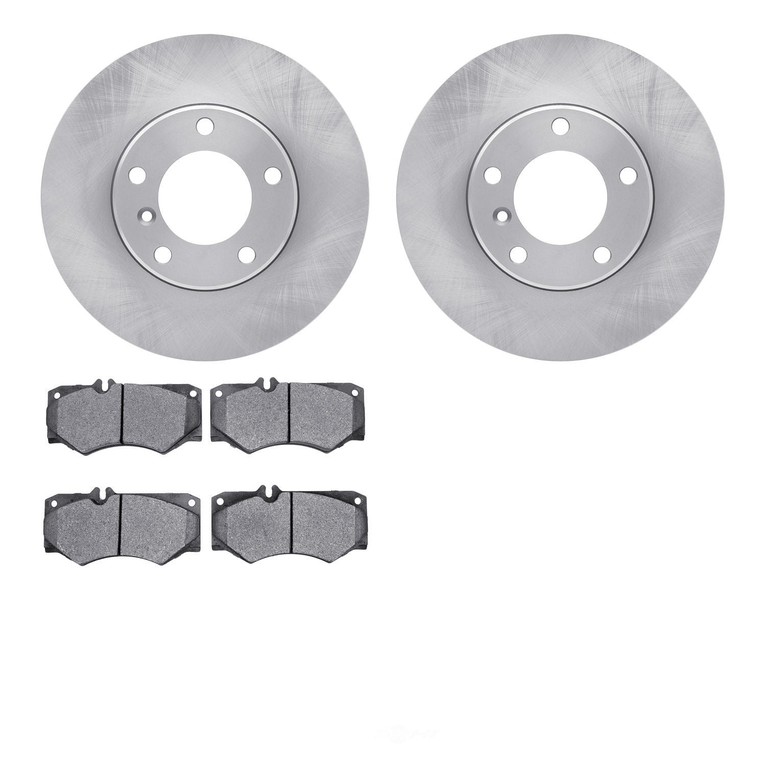 Dynamic Friction Company 6502-63472 DFC Brake Rotor with 5000 Advanced Brake Pads