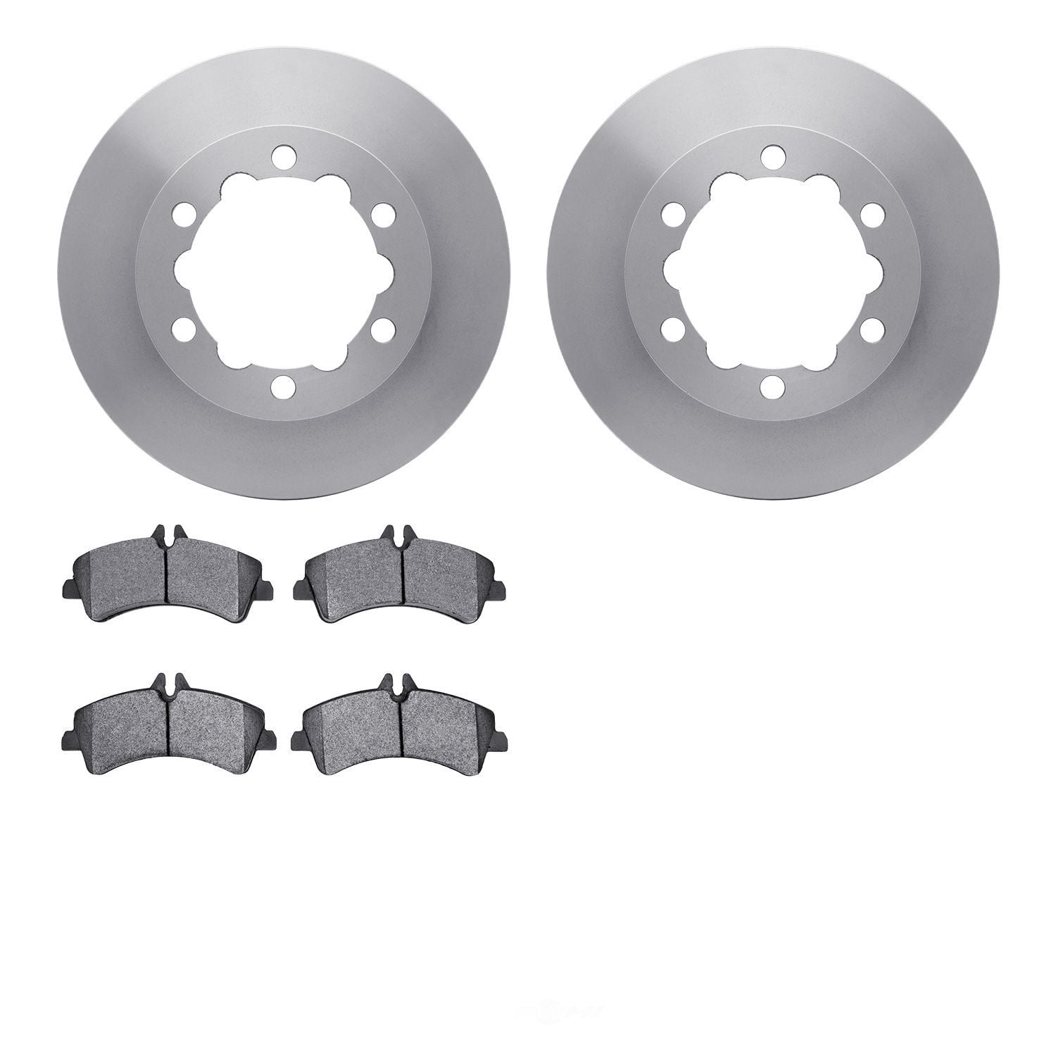 Dynamic Friction Company 6502-63499 DFC Brake Rotor with 5000 Advanced Brake Pads