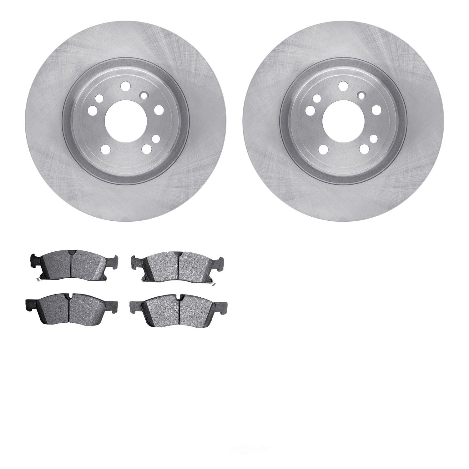 Dynamic Friction Company 6502-63519 DFC Brake Rotor with 5000 Advanced Brake Pads