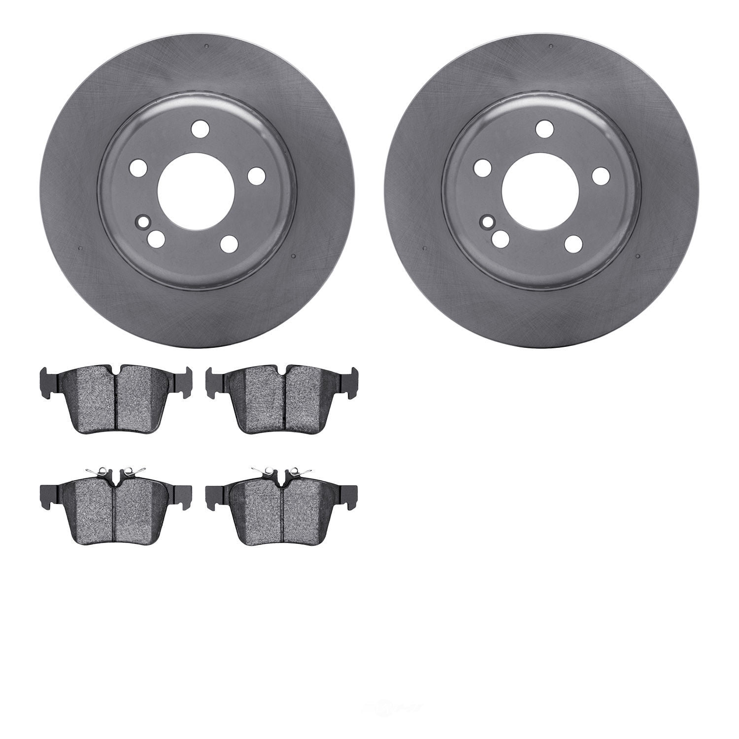 Dynamic Friction Company 6502-63578 DFC Brake Rotor with 5000 Advanced Brake Pads