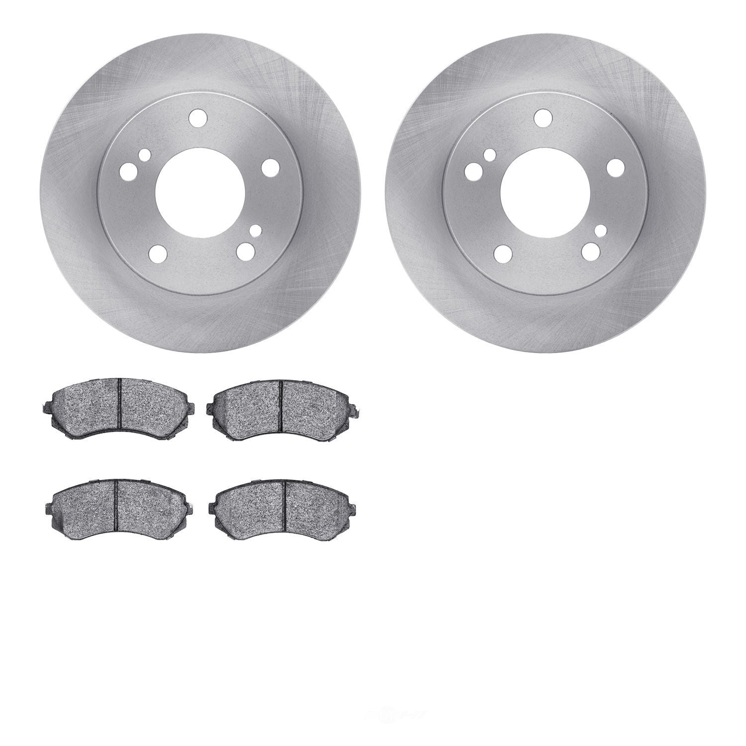 Dynamic Friction Company 6502-67175 DFC Brake Rotor with 5000 Advanced Brake Pads