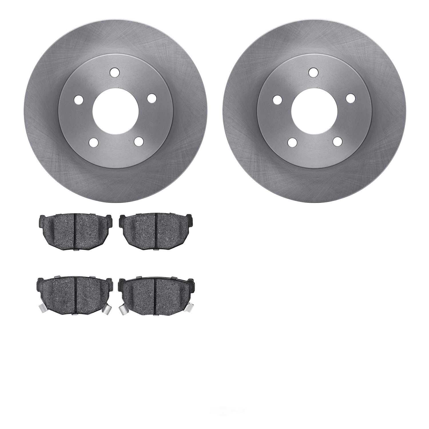 Dynamic Friction Company 6502-67221 DFC Brake Rotor with 5000 Advanced Brake Pads