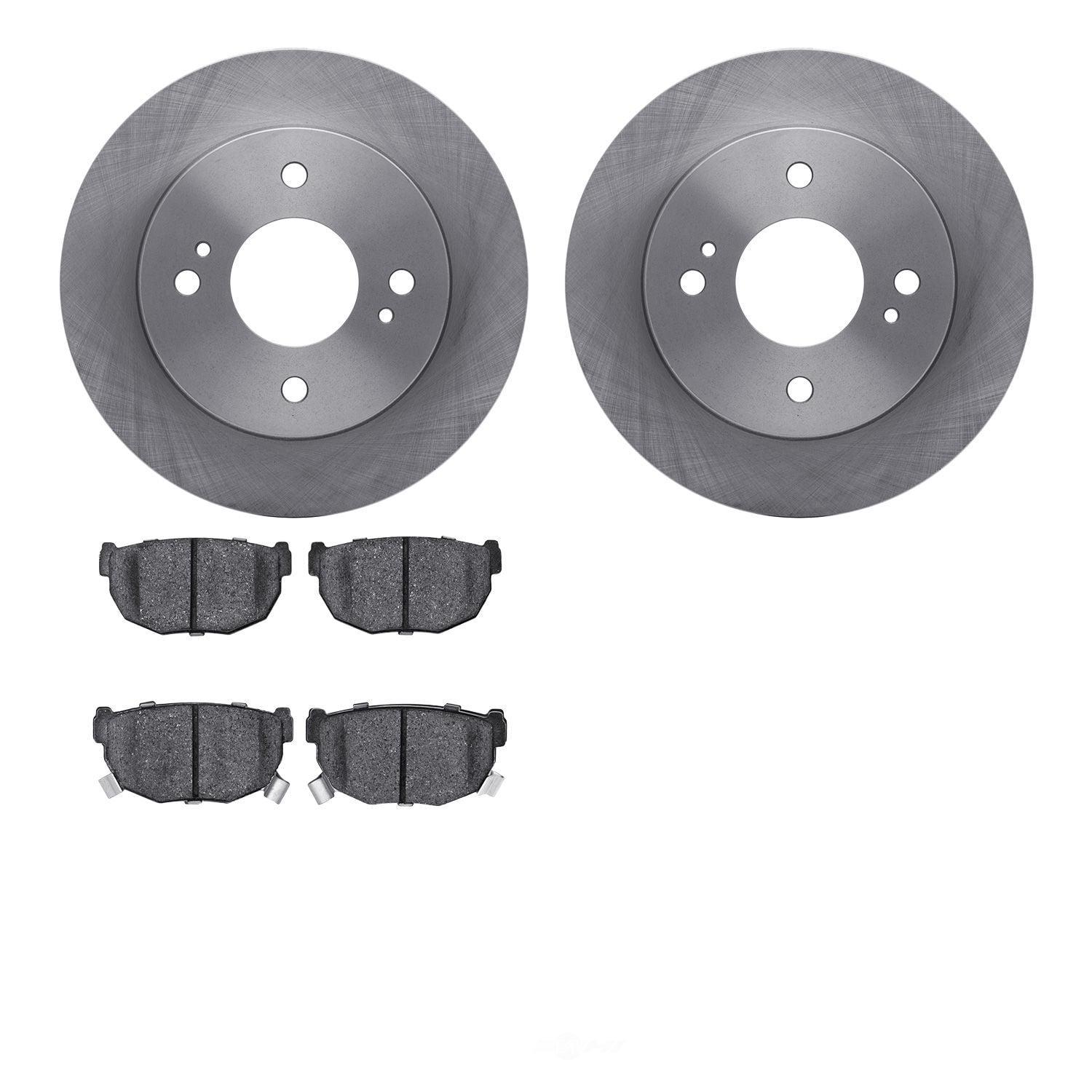 Dynamic Friction Company 6502-67230 DFC Brake Rotor with 5000 Advanced Brake Pads