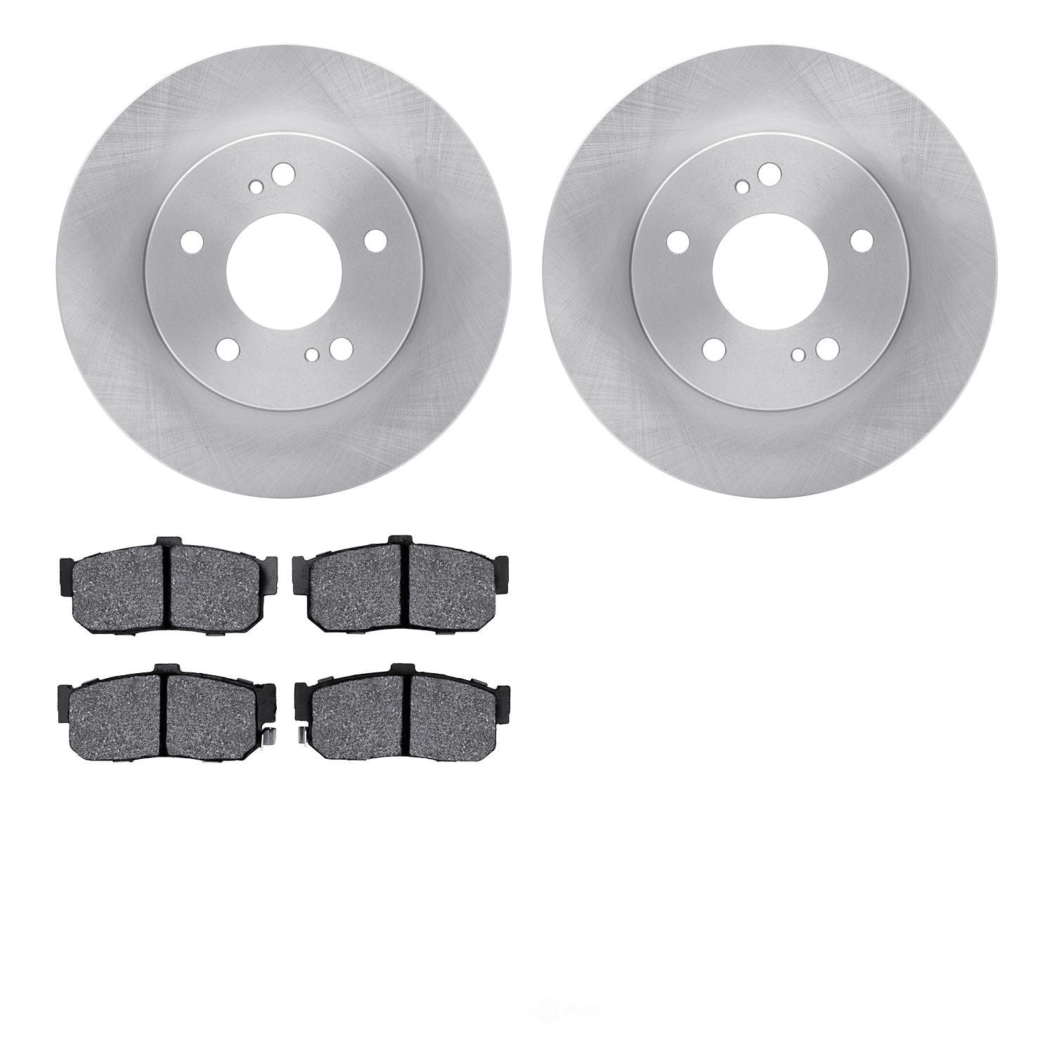 Dynamic Friction Company 6502-67296 DFC Brake Rotor with 5000 Advanced Brake Pads