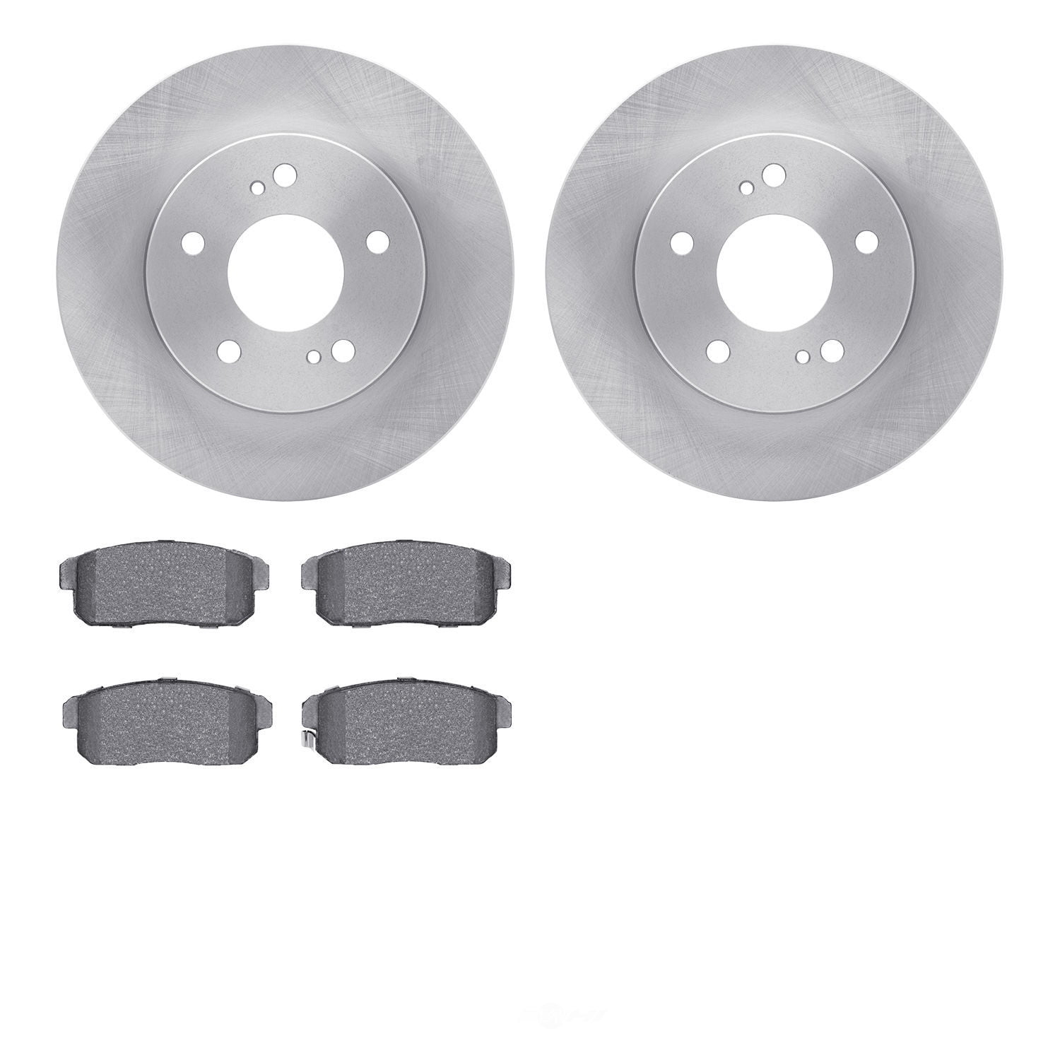 Dynamic Friction Company 6502-67297 DFC Brake Rotor with 5000 Advanced Brake Pads
