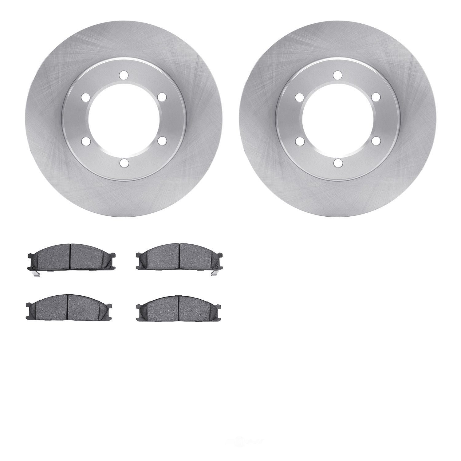 Dynamic Friction Company 6502-67302 DFC Brake Rotor with 5000 Advanced Brake Pads