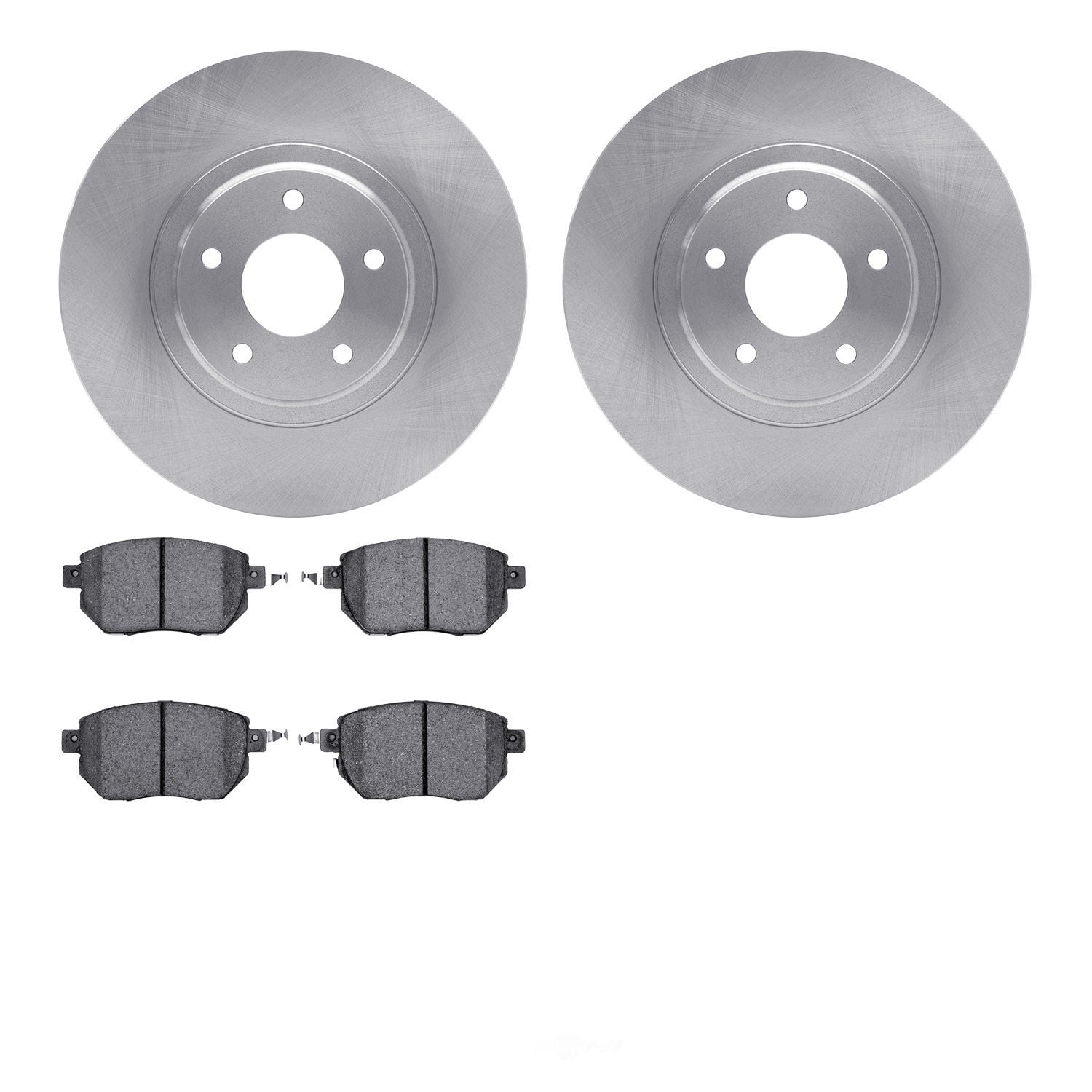 Dynamic Friction Company 6502-67338 DFC Brake Rotor with 5000 Advanced Brake Pads