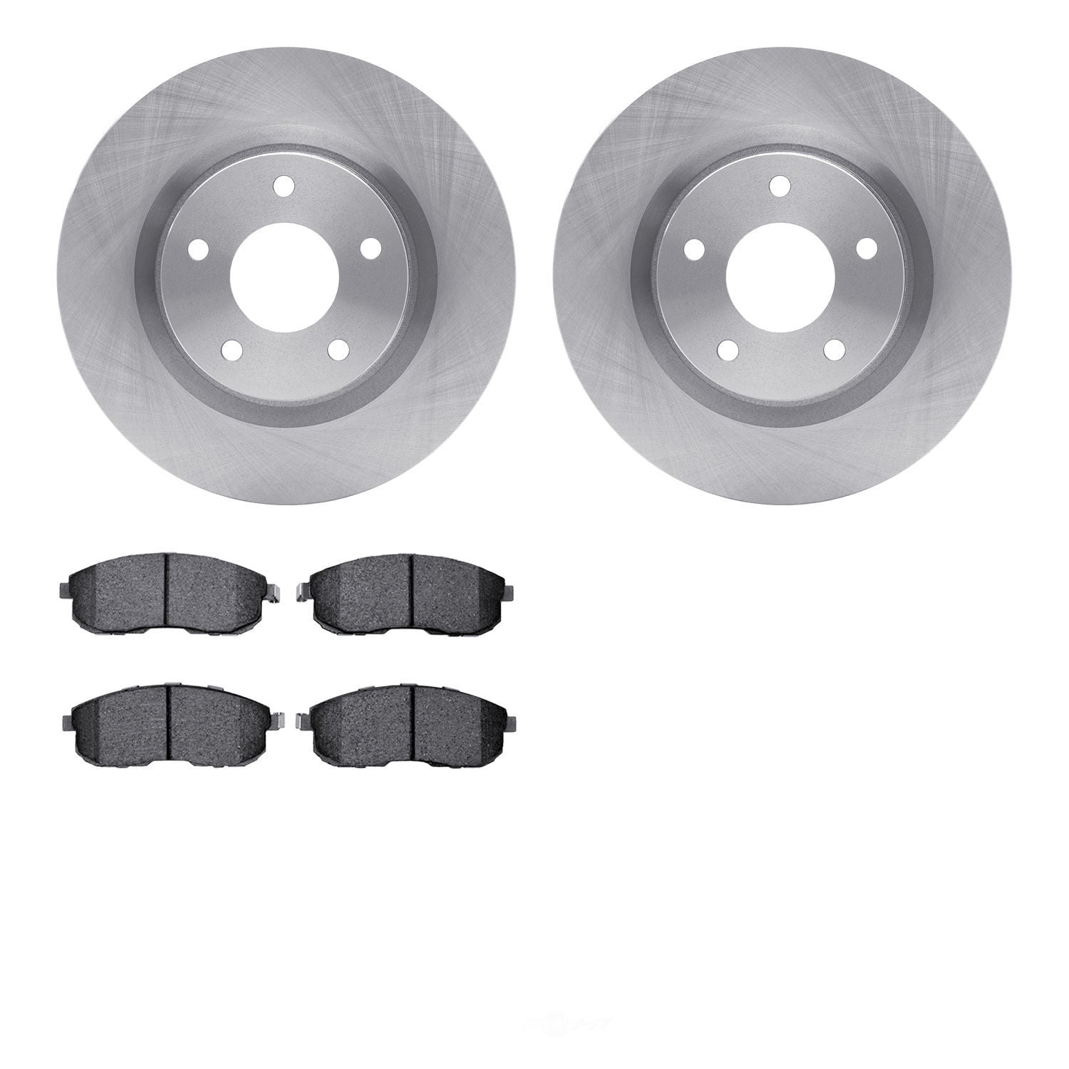Dynamic Friction Company 6502-67376 DFC Brake Rotor with 5000 Advanced Brake Pads
