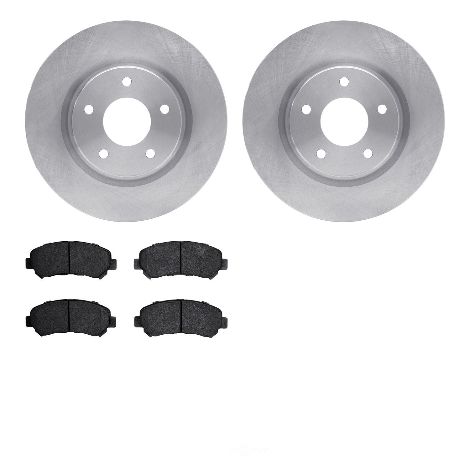 Dynamic Friction Company 6502-67389 DFC Brake Rotor with 5000 Advanced Brake Pads