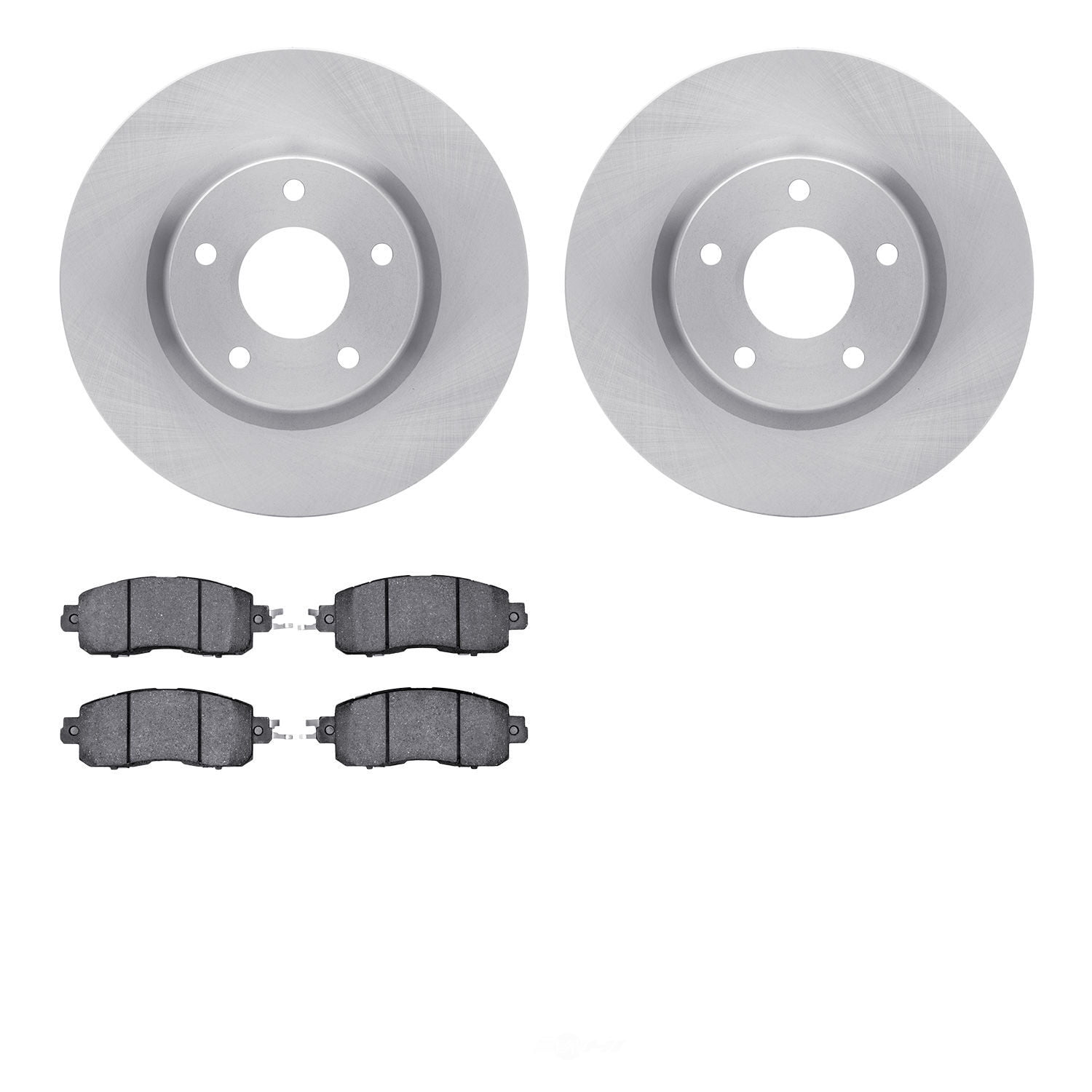 Dynamic Friction Company 6502-67420 DFC Brake Rotor with 5000 Advanced Brake Pads