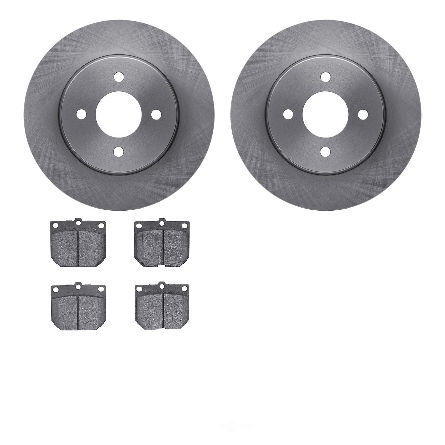 Dynamic Friction Company 6502-67426 DFC Brake Rotor with 5000 Advanced Brake Pads