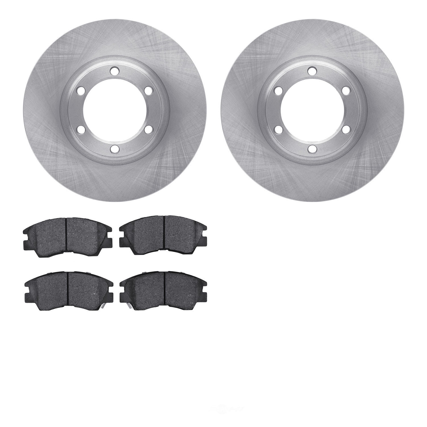 Dynamic Friction Company 6502-72266 DFC Brake Rotor with 5000 Advanced Brake Pads