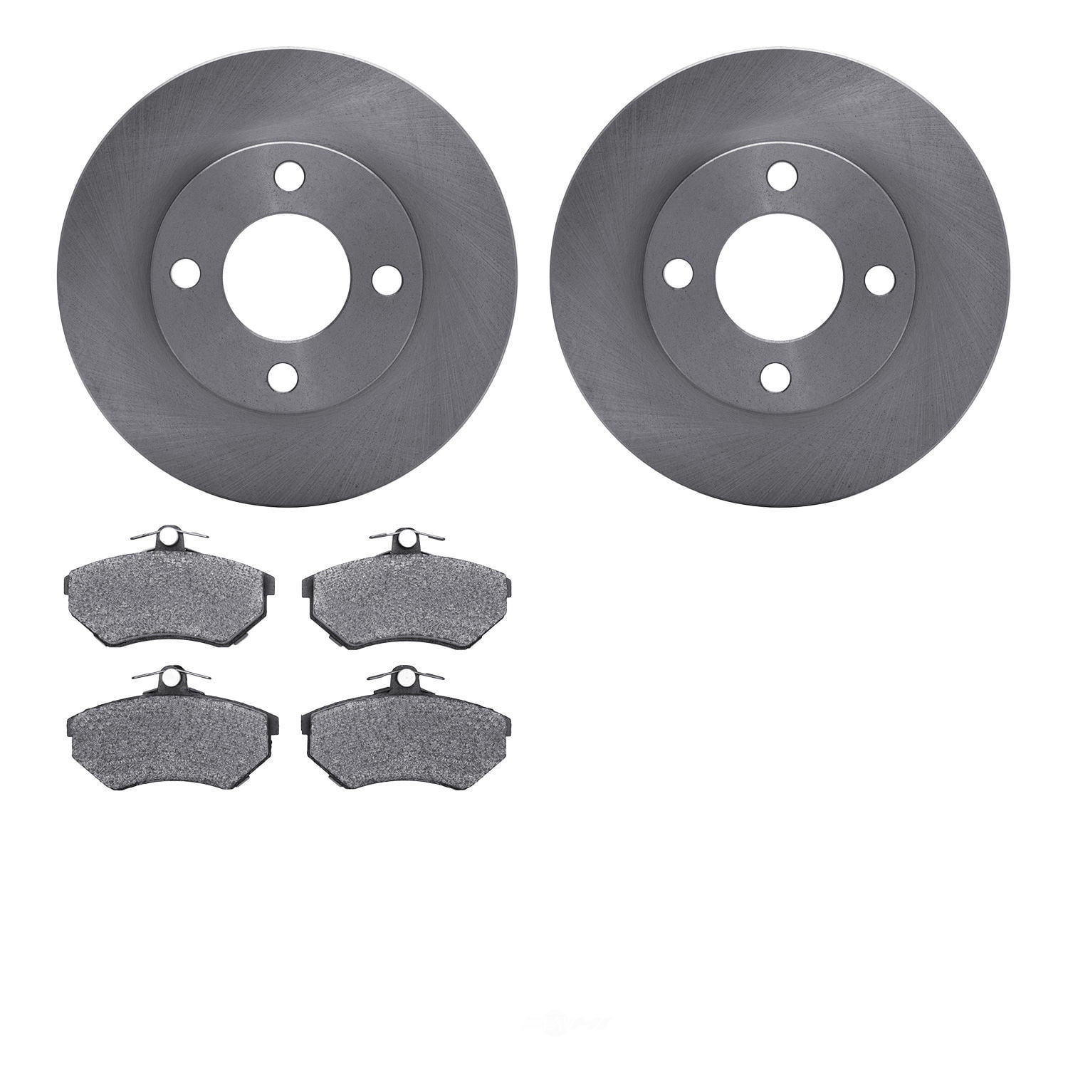 Dynamic Friction Company 6502-73082 DFC Brake Rotor with 5000 Advanced Brake Pads