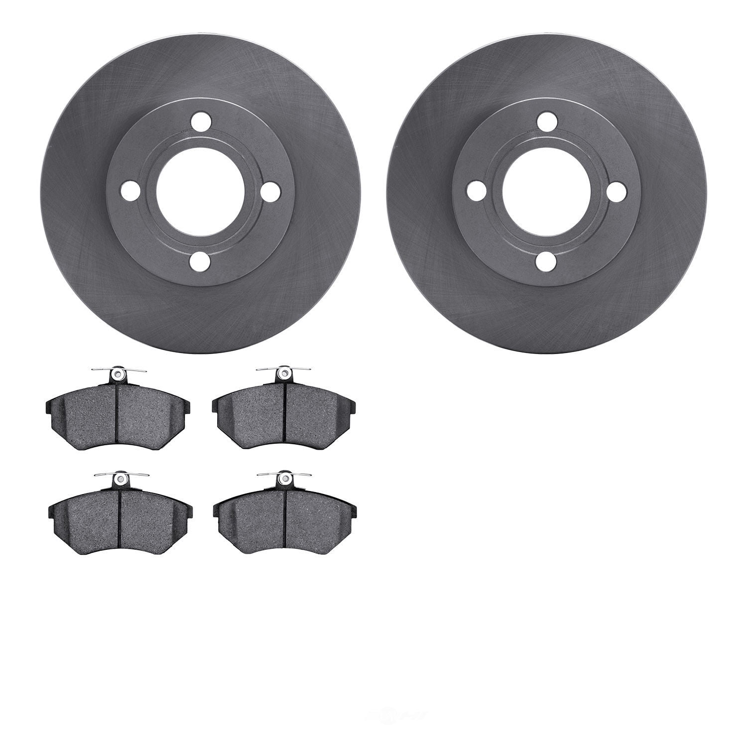 Dynamic Friction Company 6502-73112 DFC Brake Rotor with 5000 Advanced Brake Pads