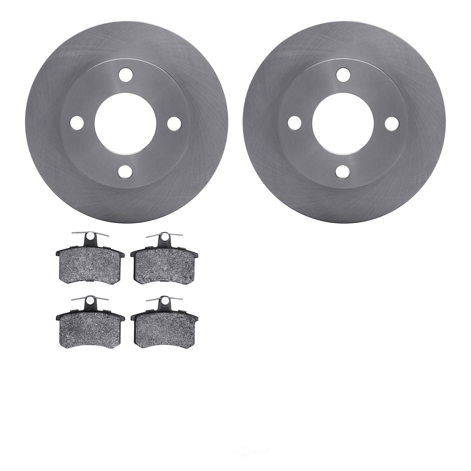 Dynamic Friction Company 6502-73118 DFC Brake Rotor with 5000 Advanced Brake Pads