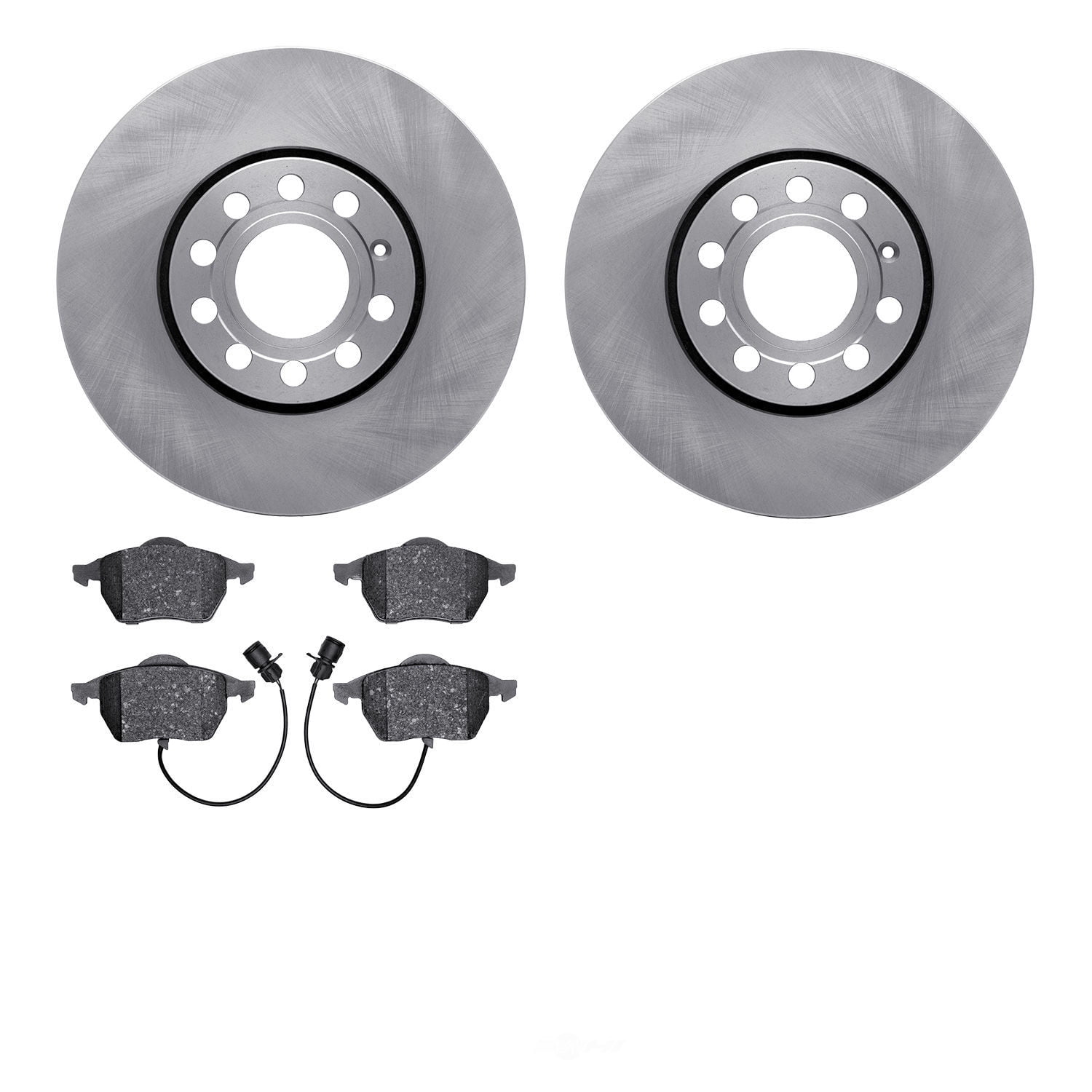 Dynamic Friction Company 6502-73261 DFC Brake Rotor with 5000 Advanced Brake Pads