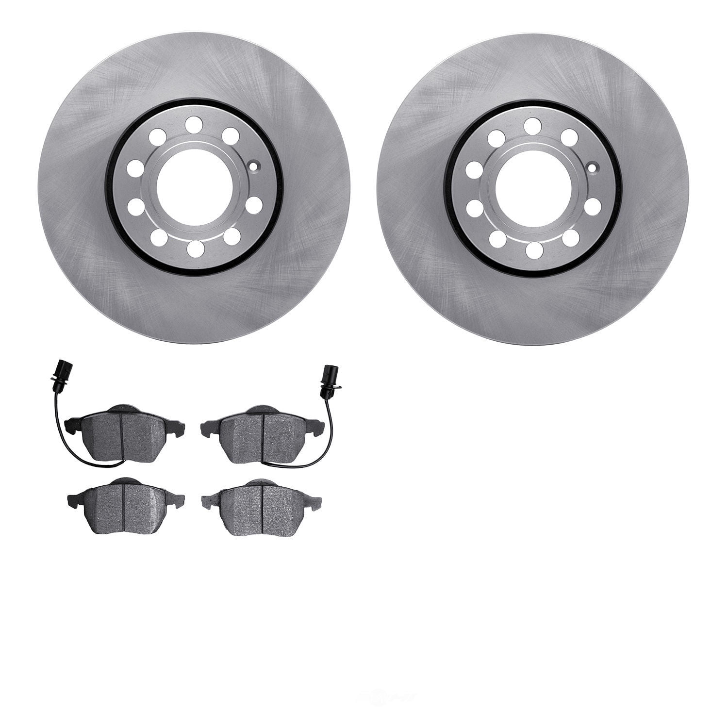 Dynamic Friction Company 6502-73263 DFC Brake Rotor with 5000 Advanced Brake Pads