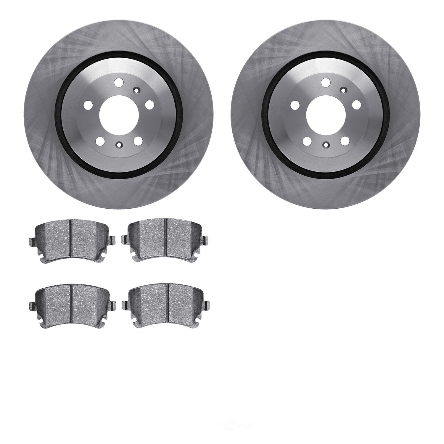 Dynamic Friction Company 6502-73294 DFC Brake Rotor with 5000 Advanced Brake Pads