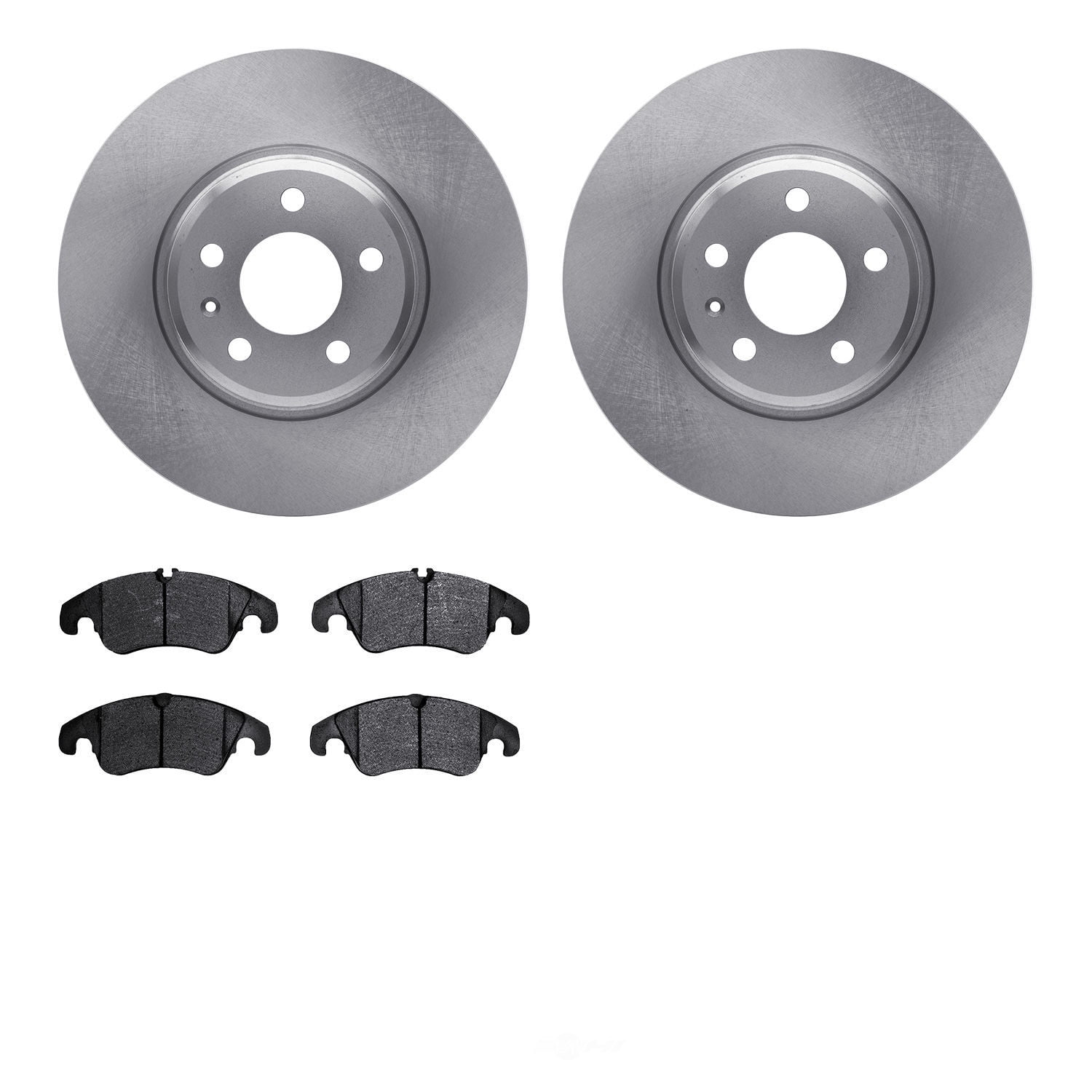 Dynamic Friction Company 6502-73326 DFC Brake Rotor with 5000 Advanced Brake Pads