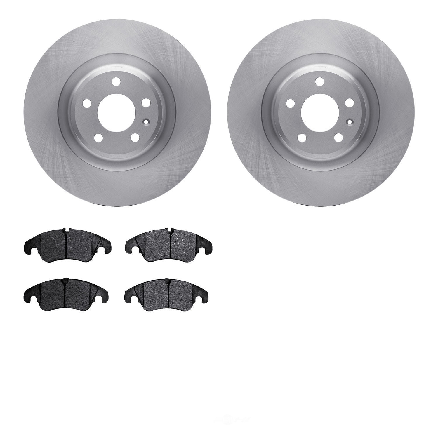 Dynamic Friction Company 6502-73338 DFC Brake Rotor with 5000 Advanced Brake Pads