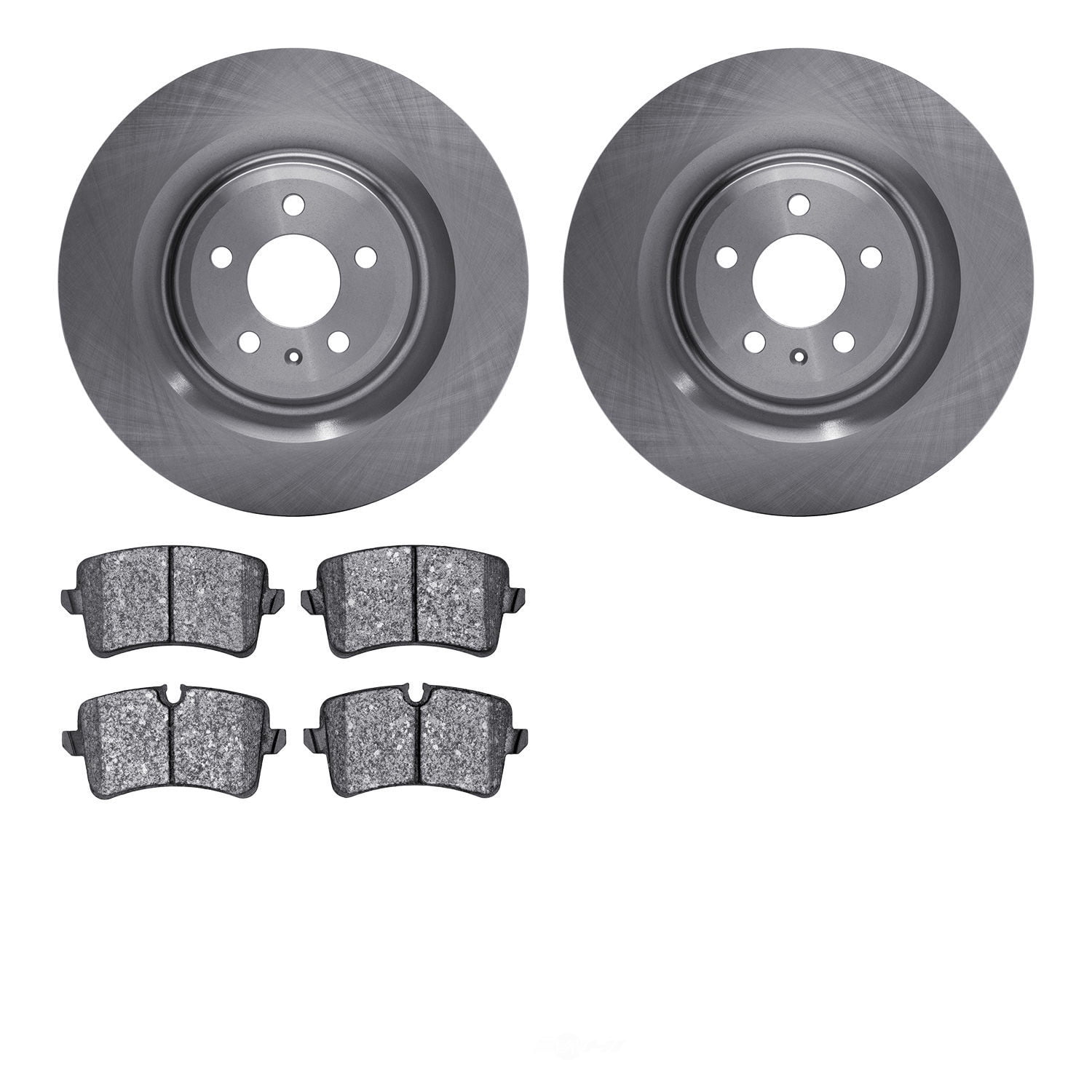 Dynamic Friction Company 6502-73361 DFC Brake Rotor with 5000 Advanced Brake Pads