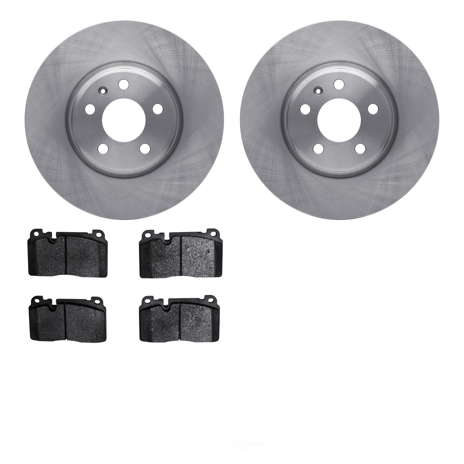 Dynamic Friction Company 6502-73377 DFC Brake Rotor with 5000 Advanced Brake Pads