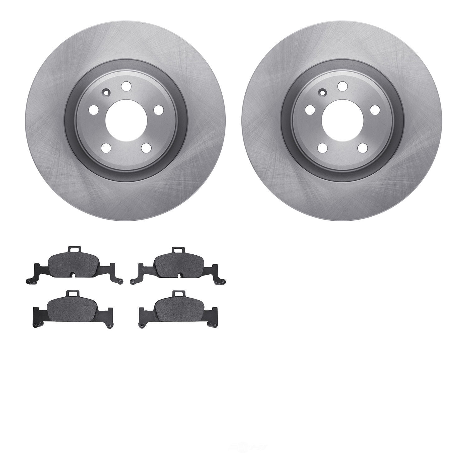 Dynamic Friction Company 6502-73432 DFC Brake Rotor with 5000 Advanced Brake Pads
