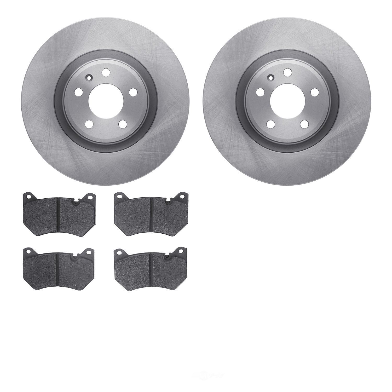 Dynamic Friction Company 6502-73433 DFC Brake Rotor with 5000 Advanced Brake Pads