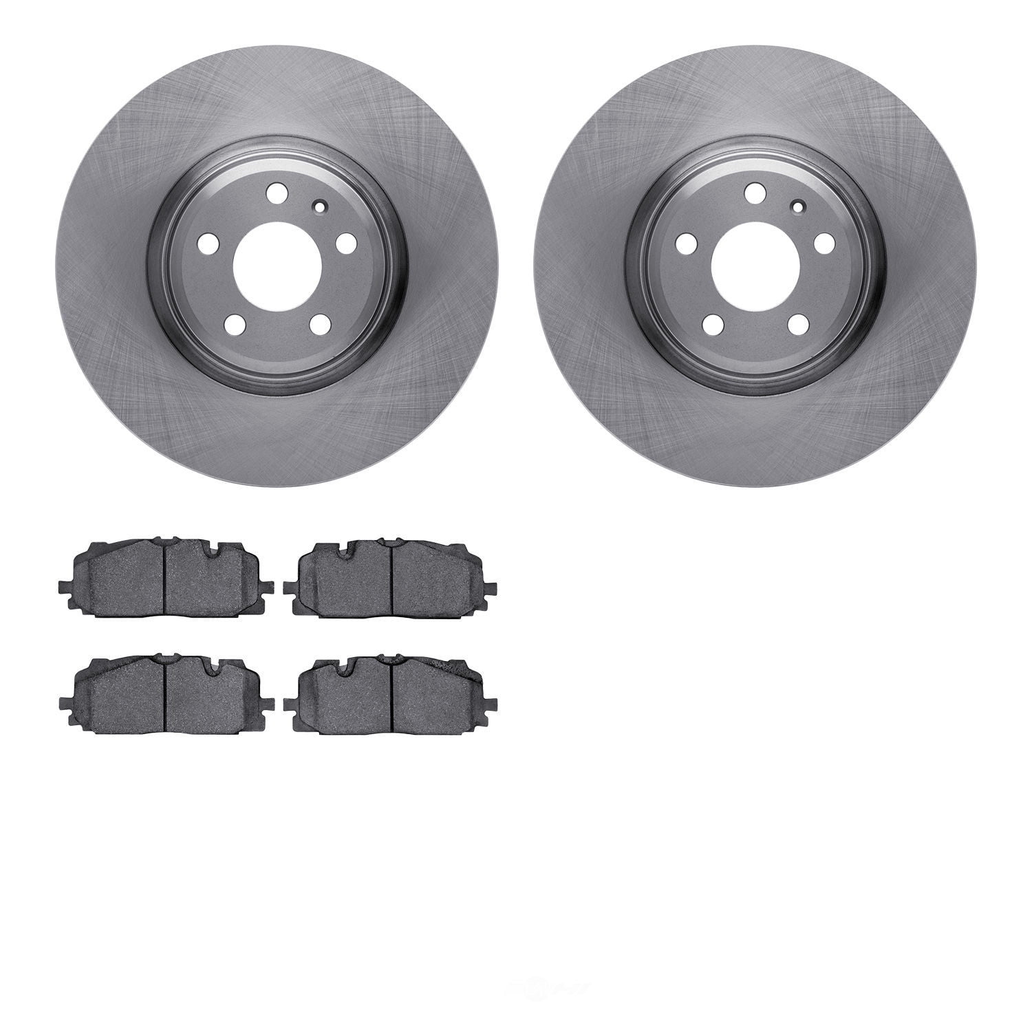 Dynamic Friction Company 6502-73449 DFC Brake Rotor with 5000 Advanced Brake Pads