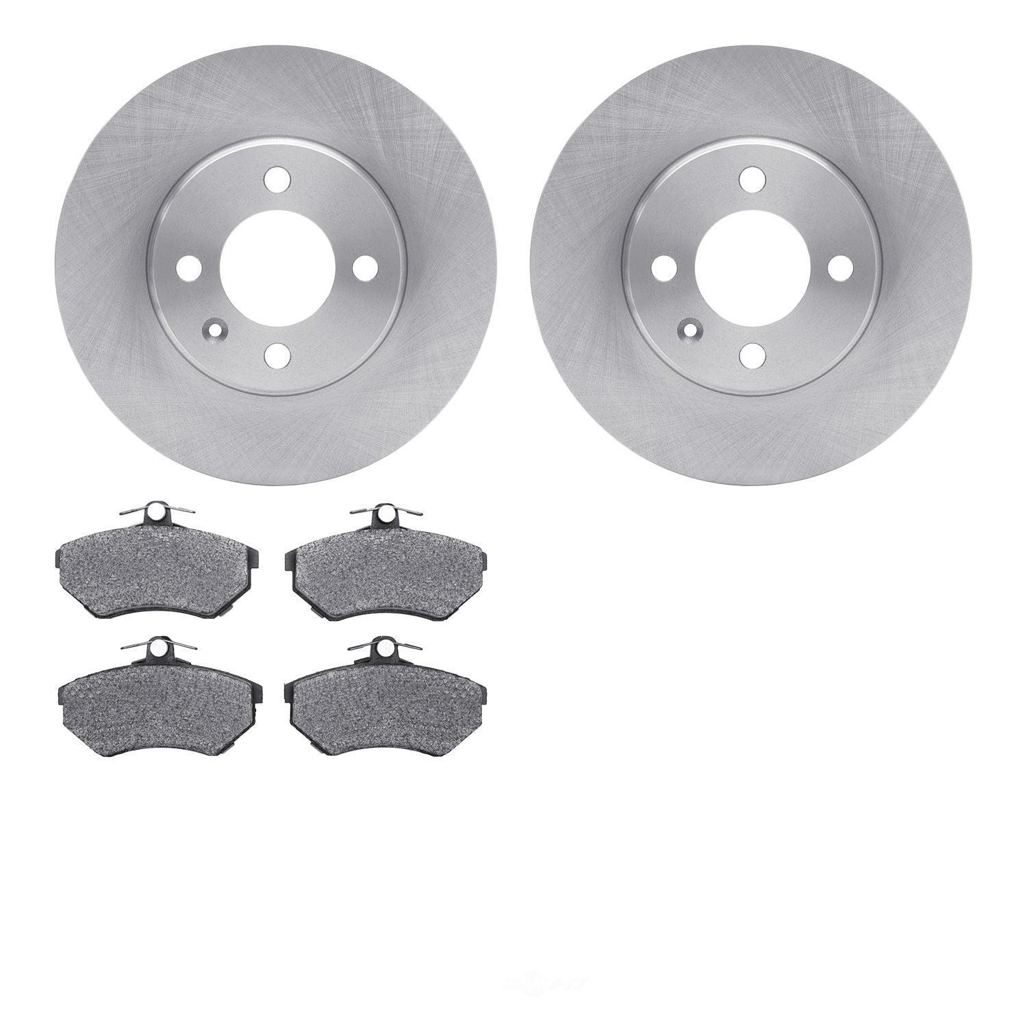 Dynamic Friction Company 6502-74142 DFC Brake Rotor with 5000 Advanced Brake Pads