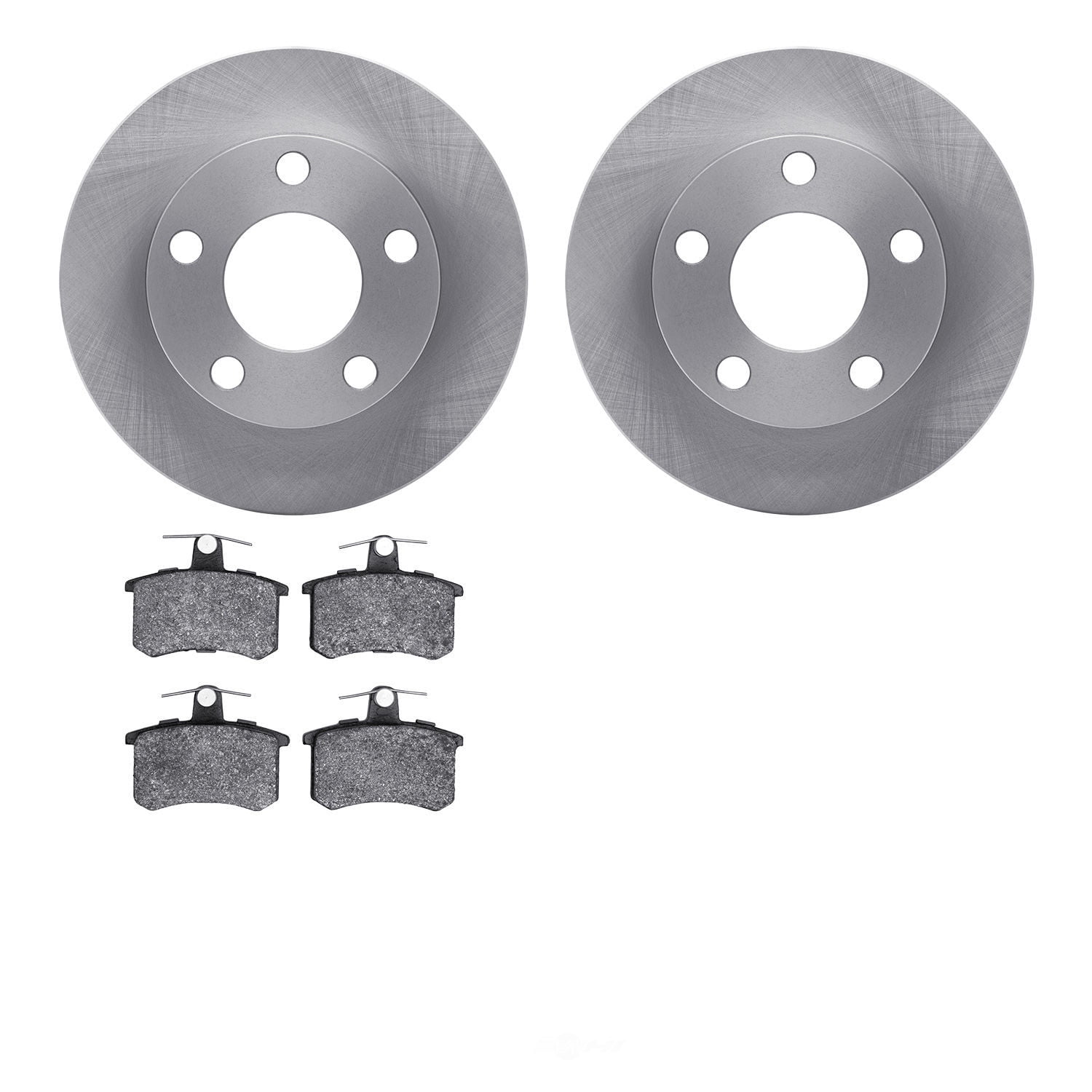 Dynamic Friction Company 6502-74167 DFC Brake Rotor with 5000 Advanced Brake Pads