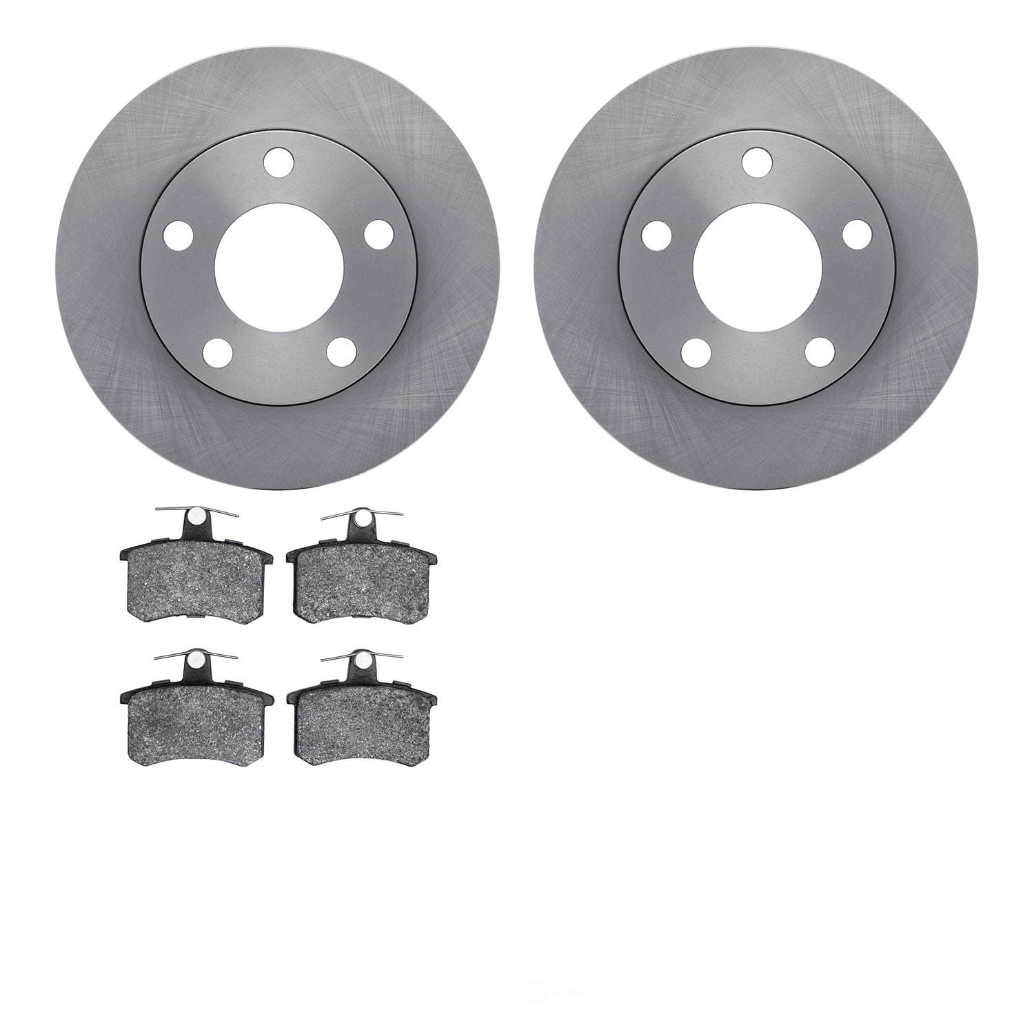 Dynamic Friction Company 6502-74182 DFC Brake Rotor with 5000 Advanced Brake Pads