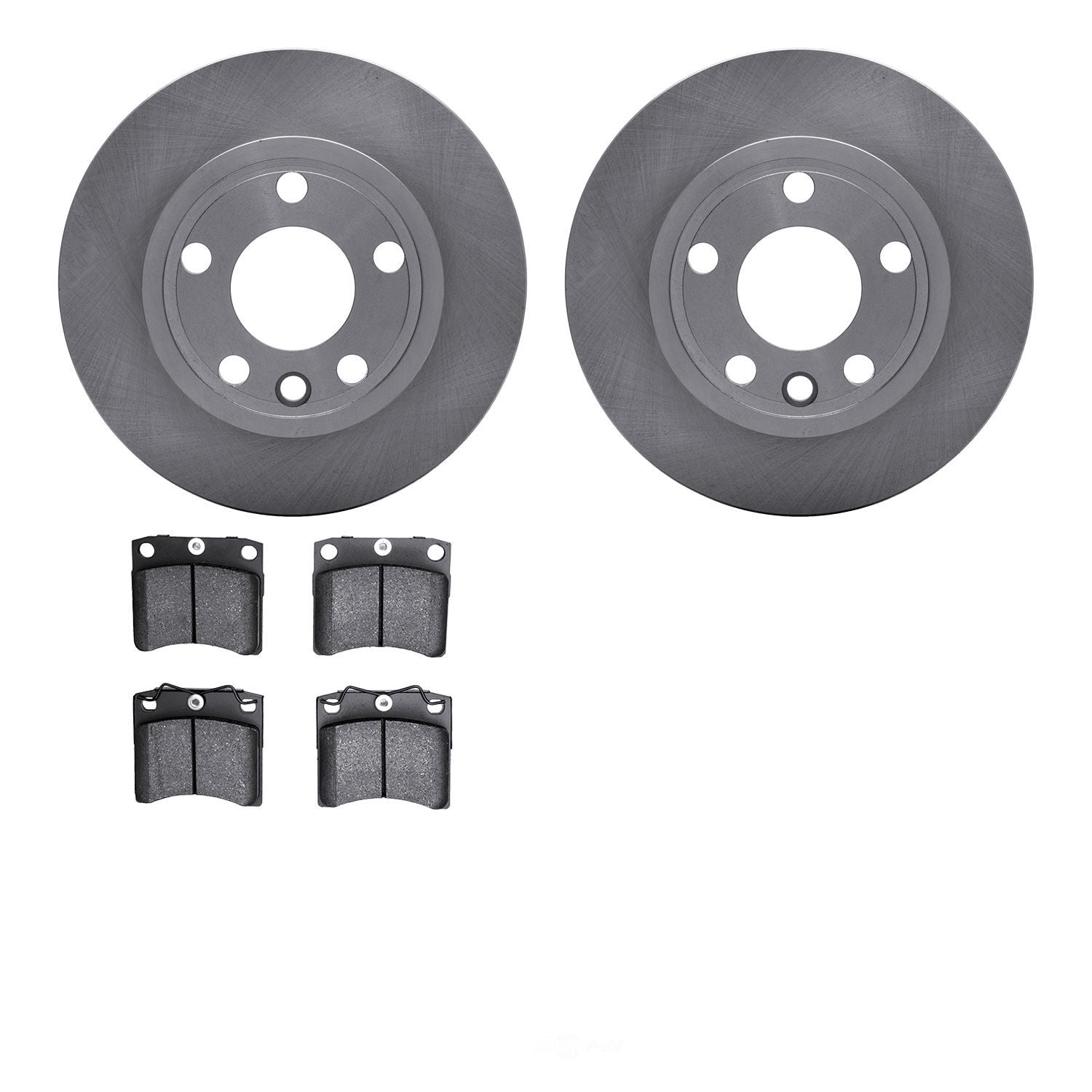 Dynamic Friction Company 6502-74219 DFC Brake Rotor with 5000 Advanced Brake Pads