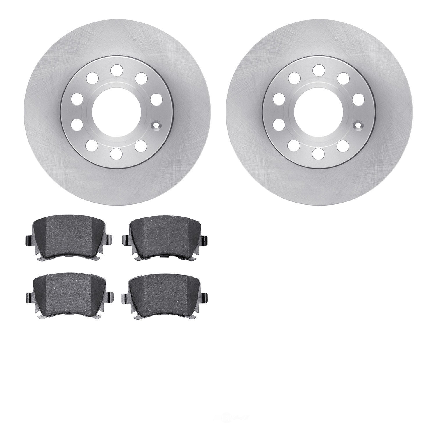 Dynamic Friction Company 6502-74290 DFC Brake Rotor with 5000 Advanced Brake Pads