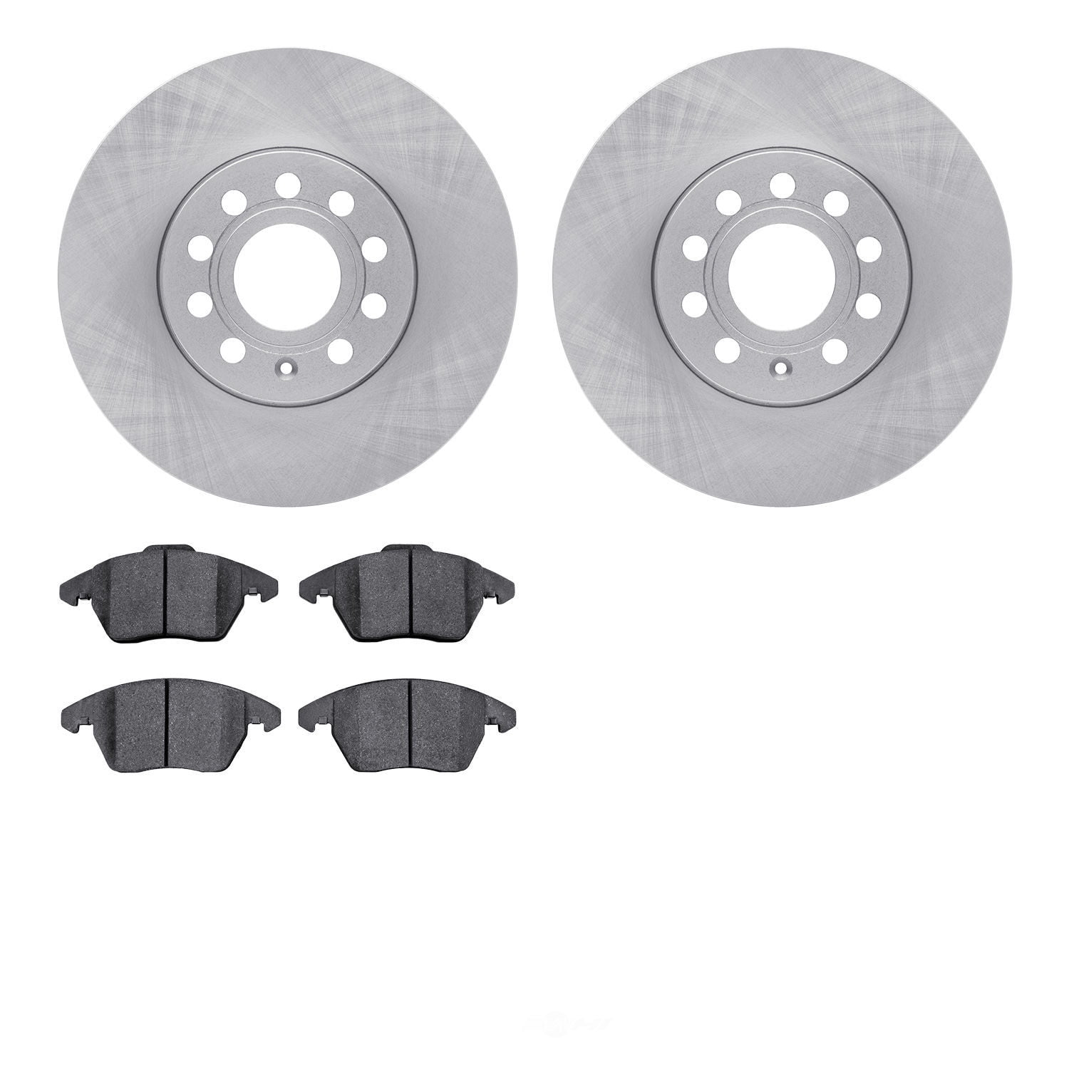 Dynamic Friction Company 6502-74297 DFC Brake Rotor with 5000 Advanced Brake Pads