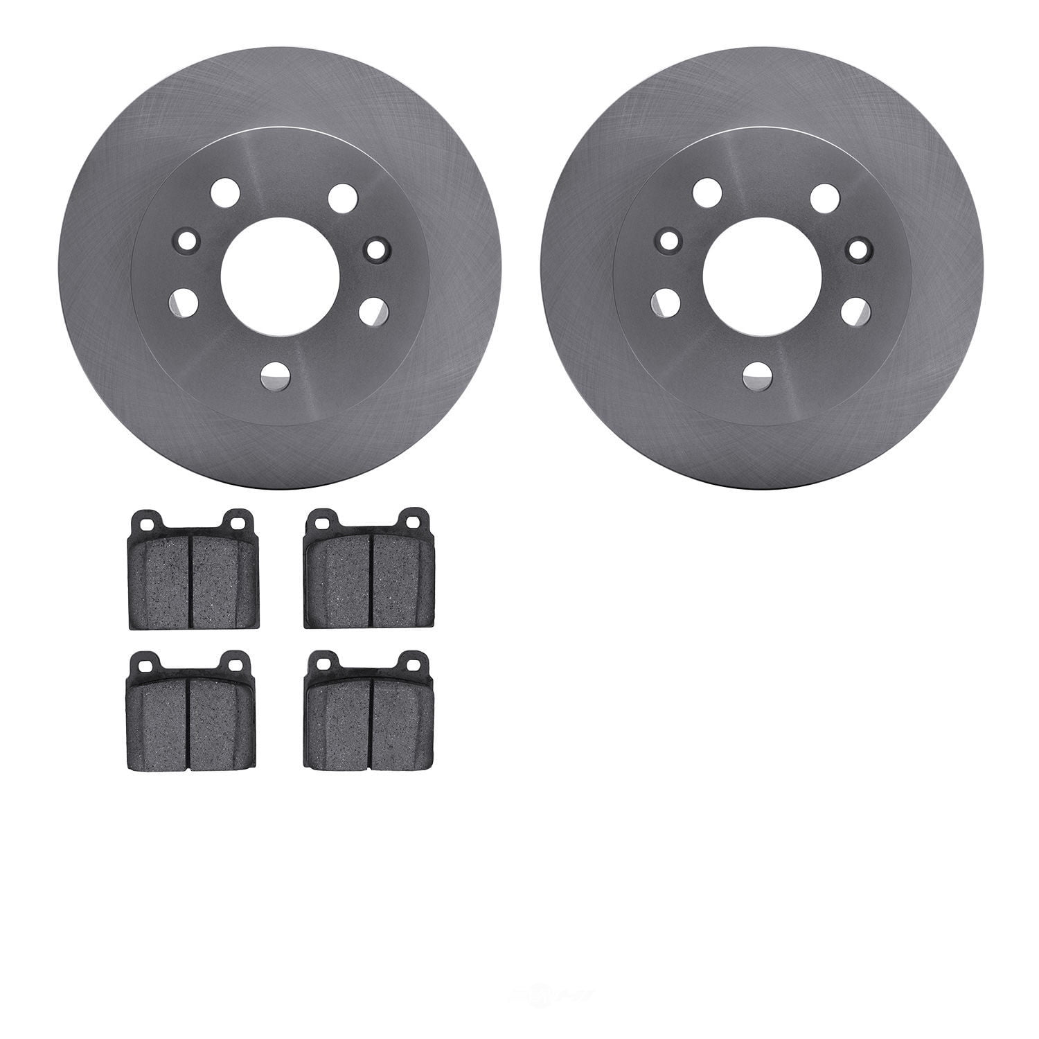 Dynamic Friction Company 6502-74373 DFC Brake Rotor with 5000 Advanced Brake Pads