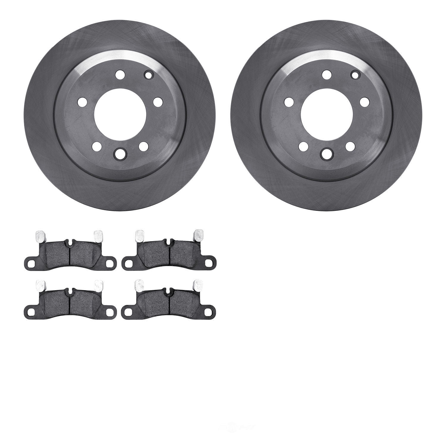 Dynamic Friction Company 6502-74407 DFC Brake Rotor with 5000 Advanced Brake Pads
